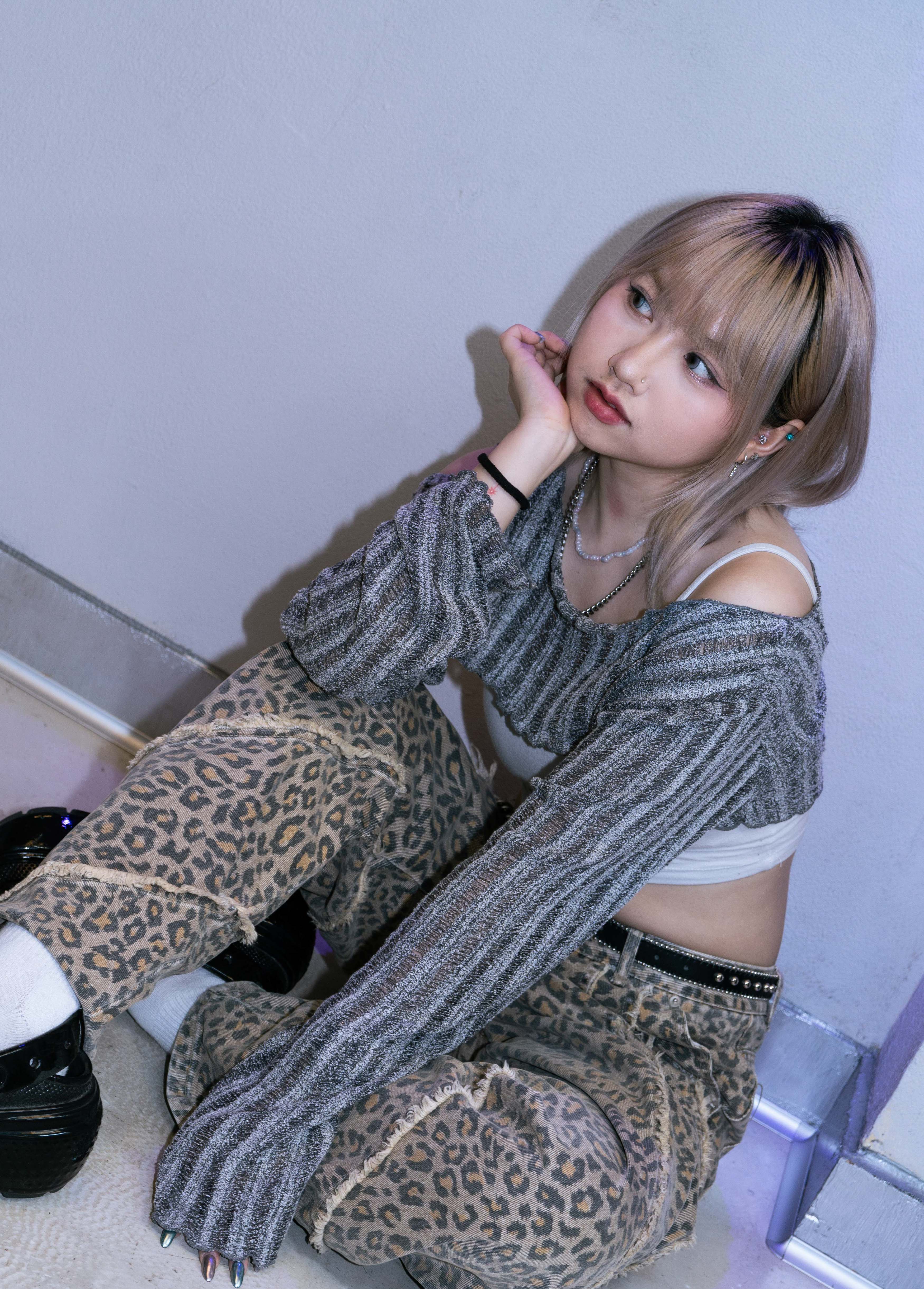 「 ✦Off shoulder knitted shirt ✦ 」