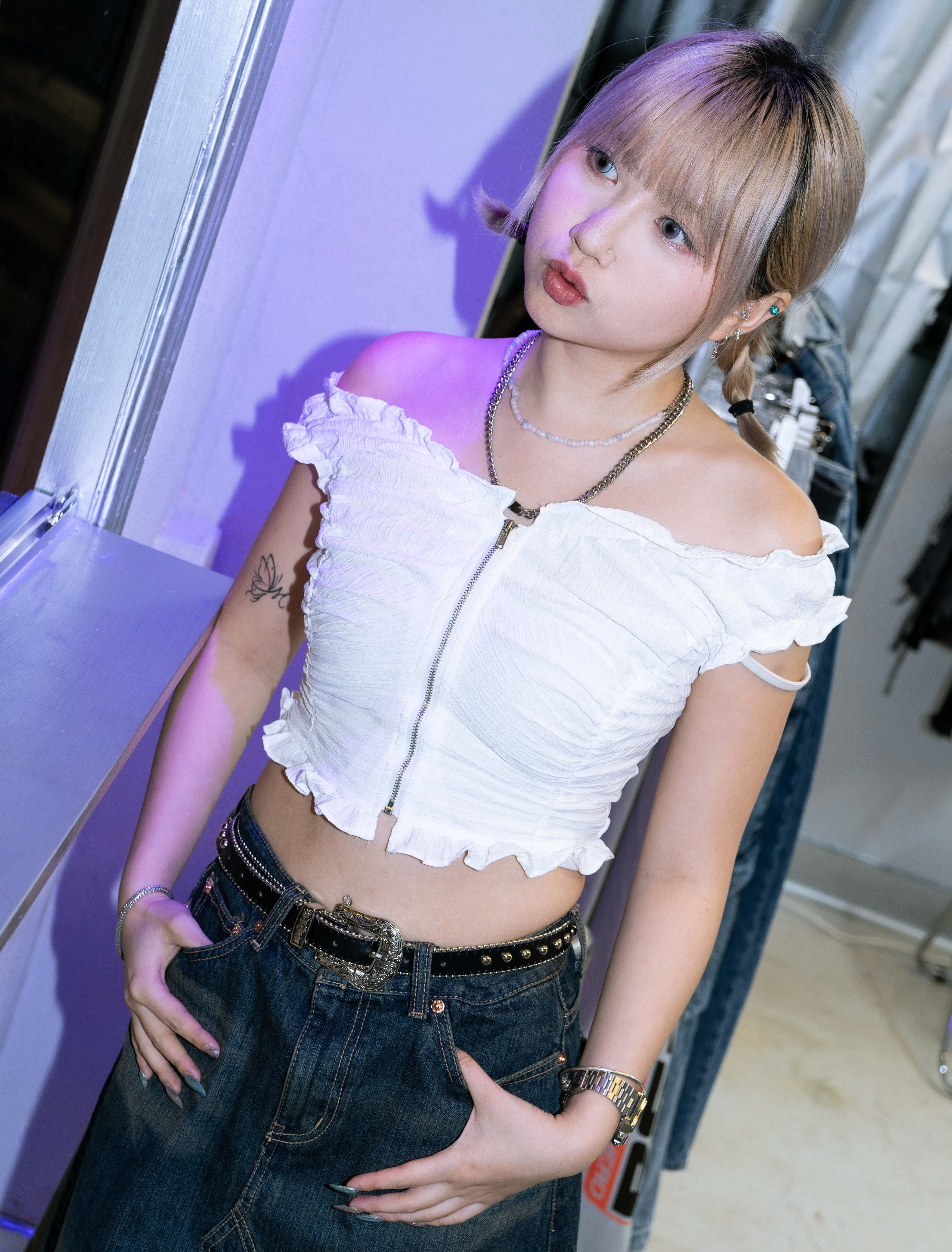 「 ✦2 way flower top✦ 」