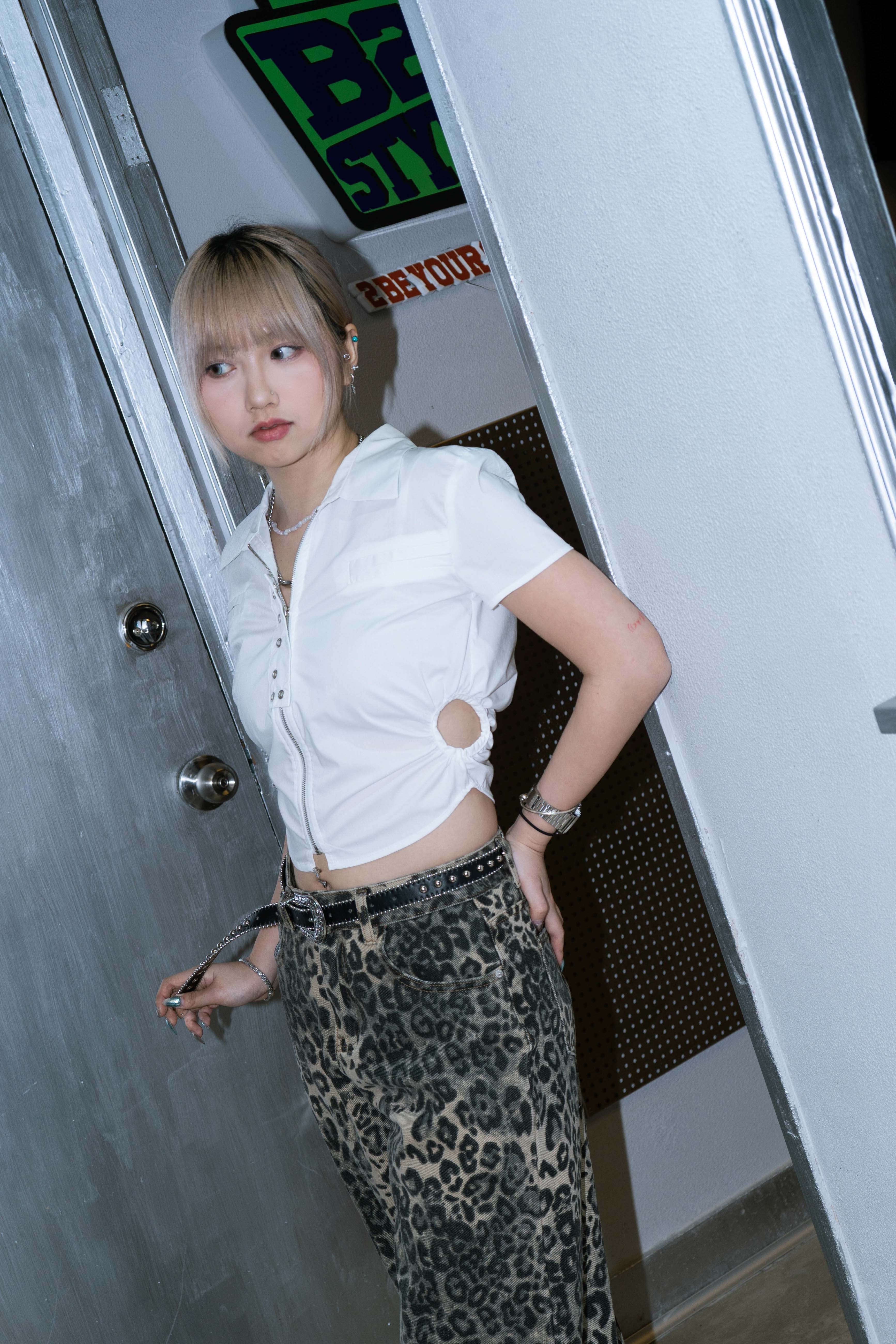 「 ✦Zipper front shirt✦ 」