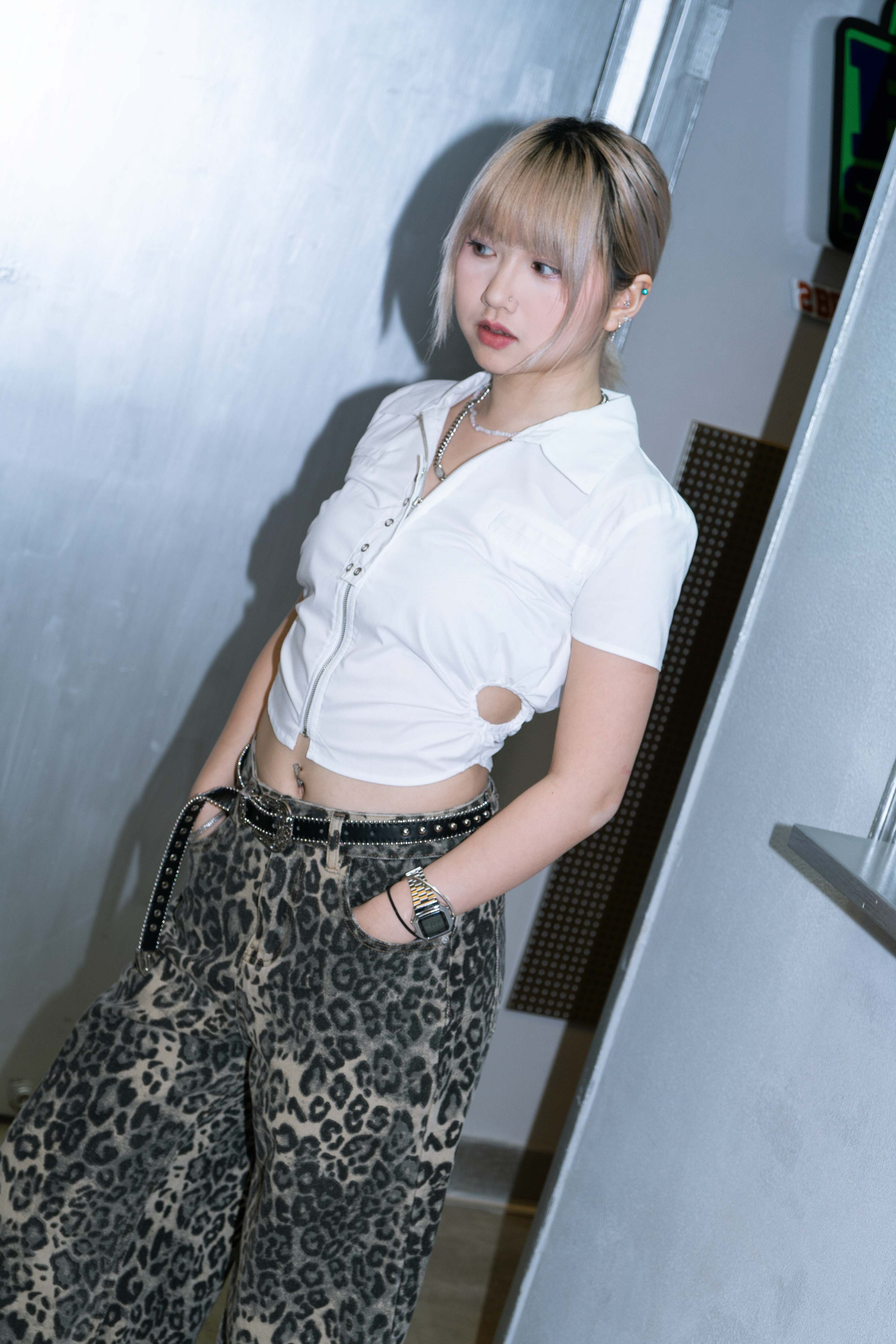 「 ✦Zipper front shirt✦ 」