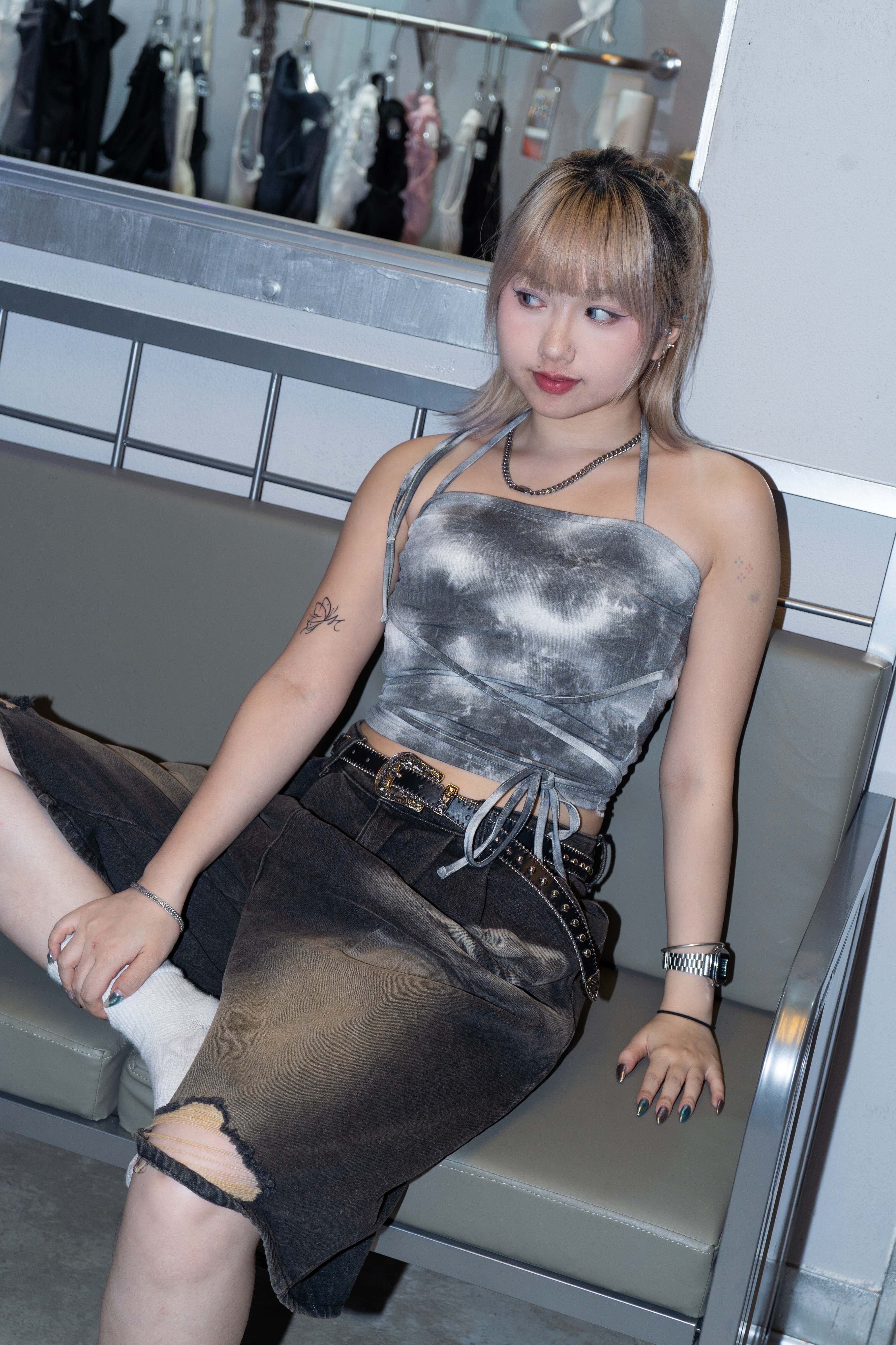 「 ✦BLACK N GREY TUBE✦ 」