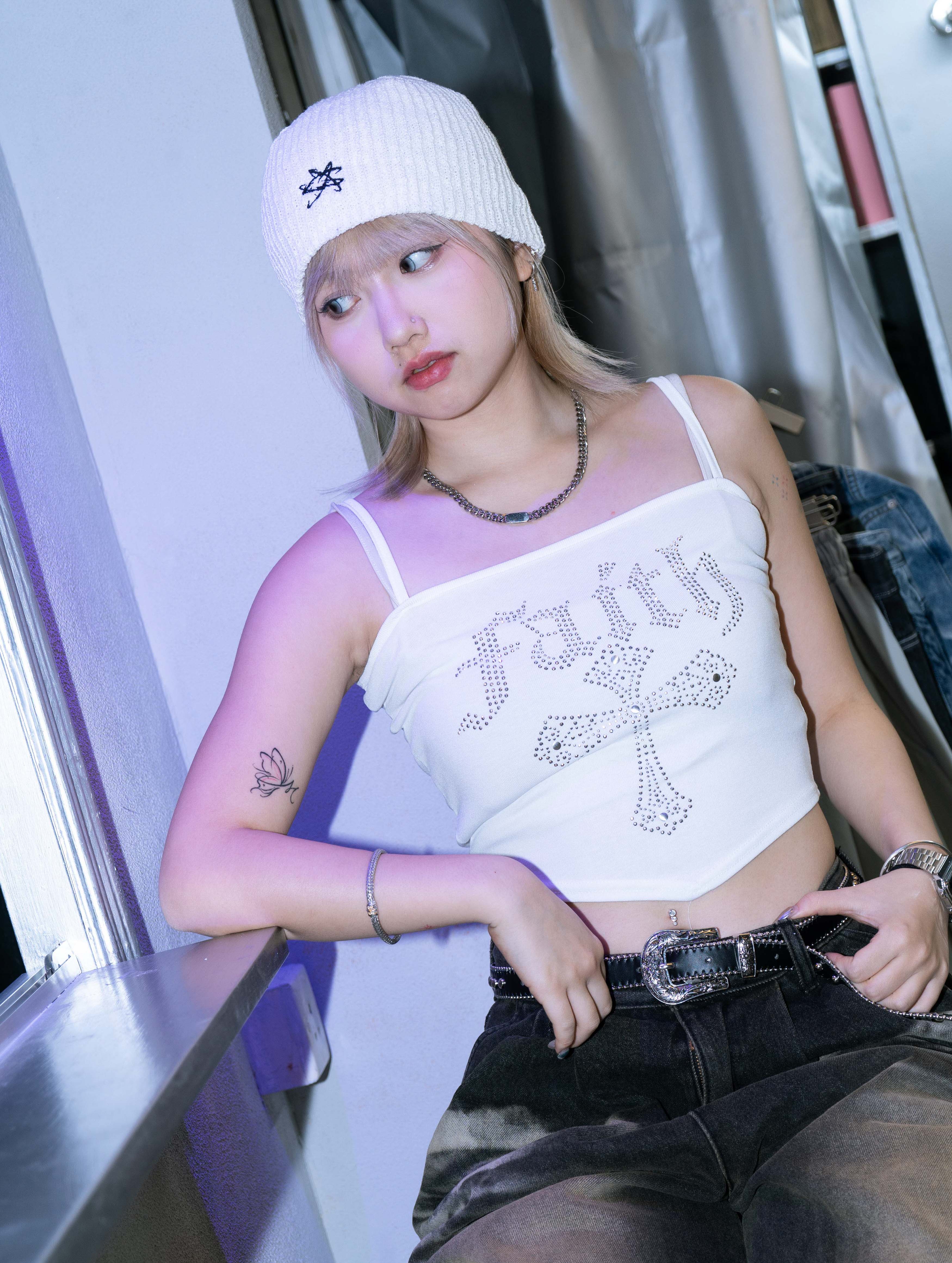 「 ✦Faith crossline top ✦ 」