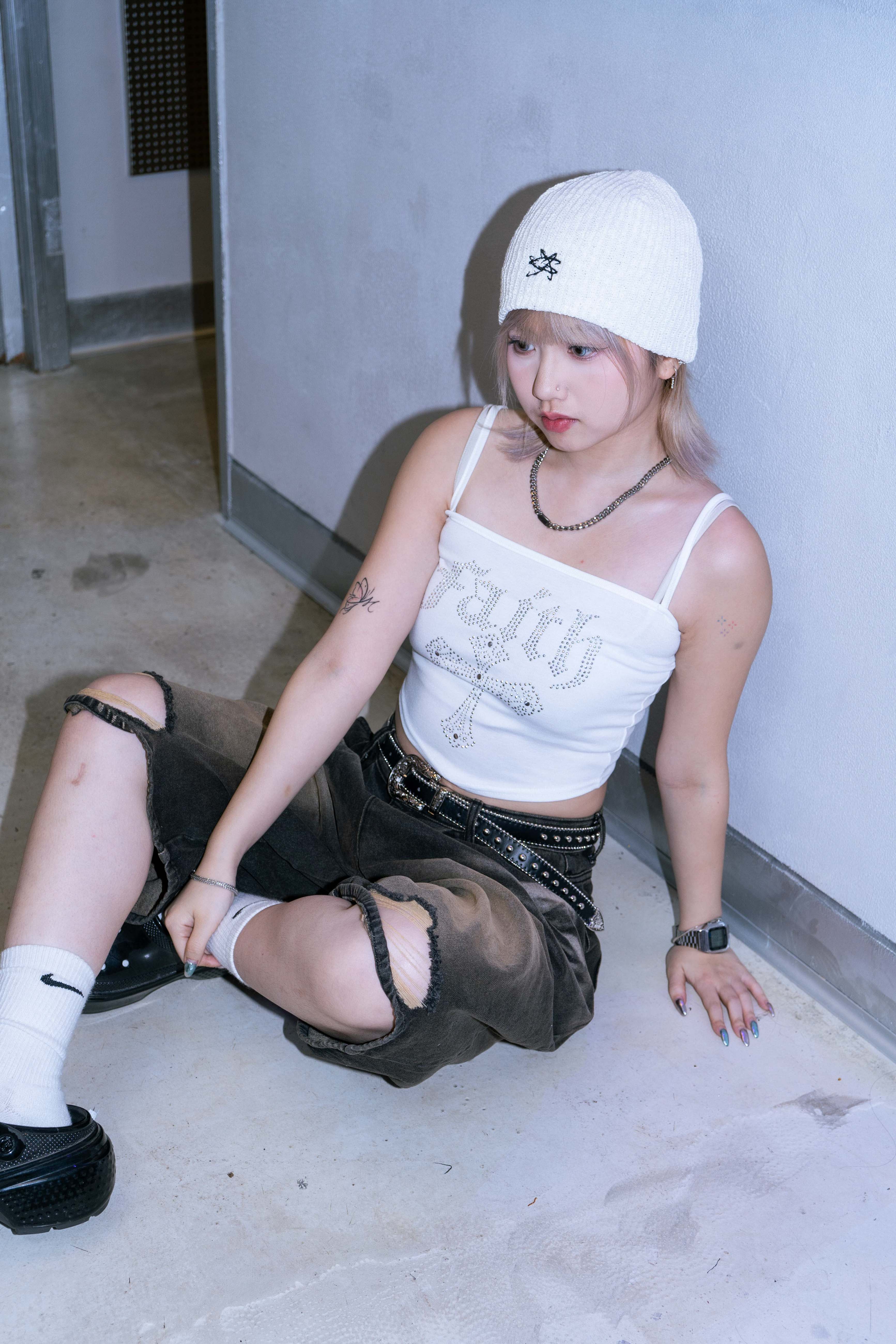 「 ✦Faith crossline top ✦ 」
