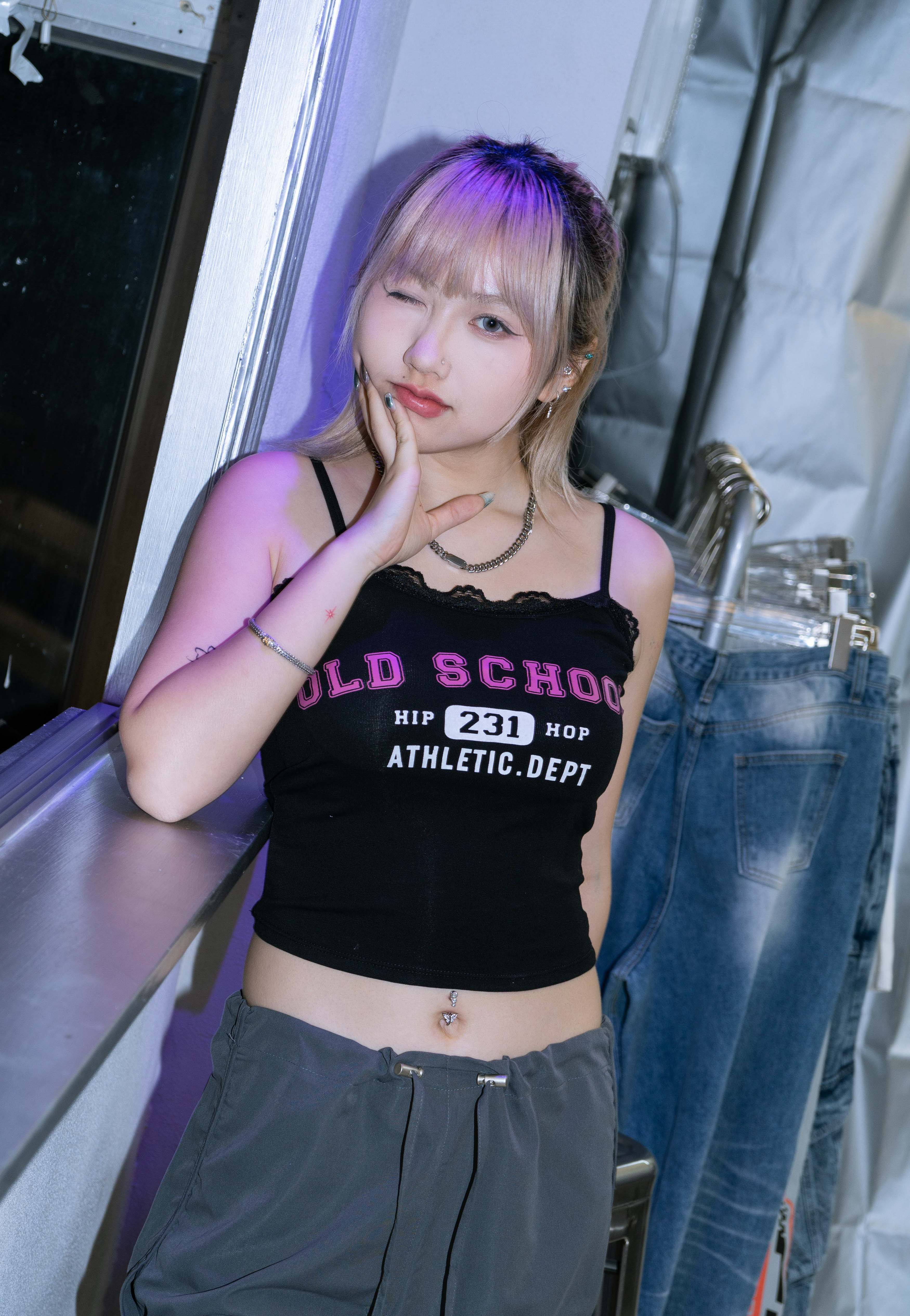 「 ✦Old school lace top✦ 」