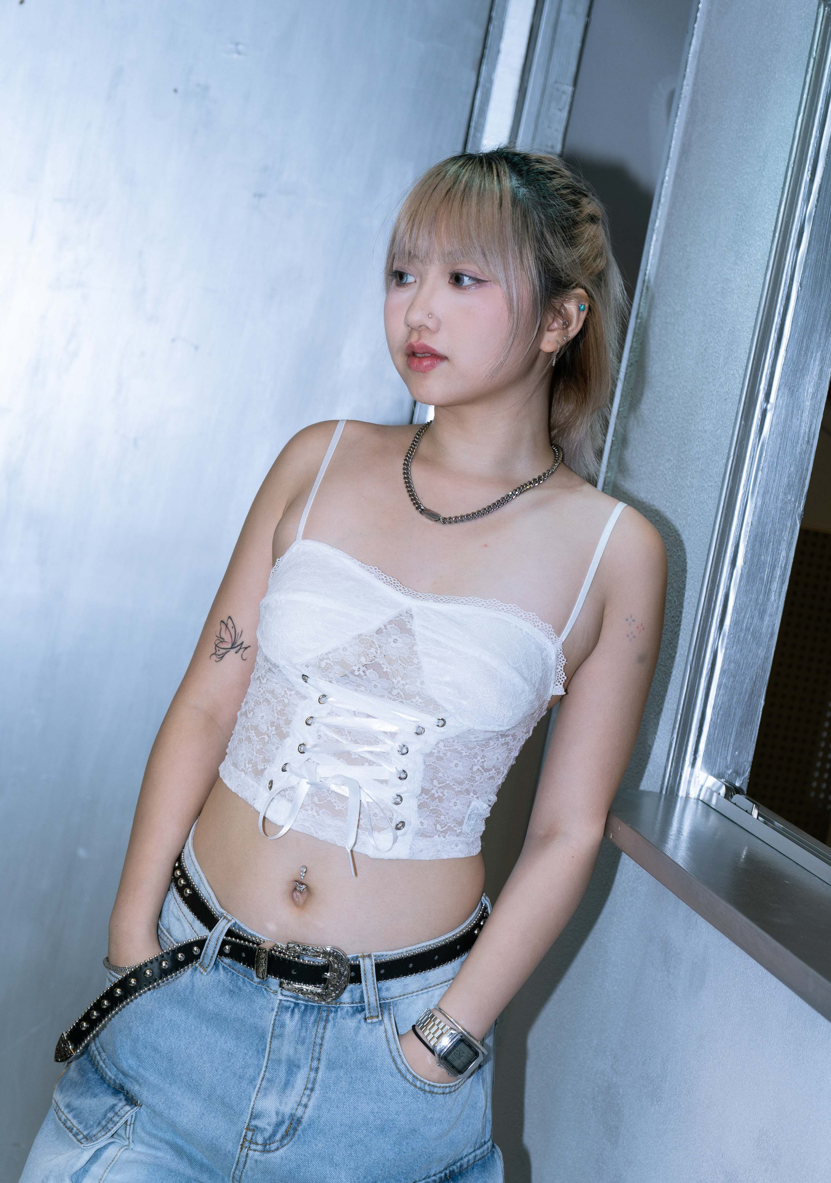 「 ✦Full of lace ribbon top✦ 」