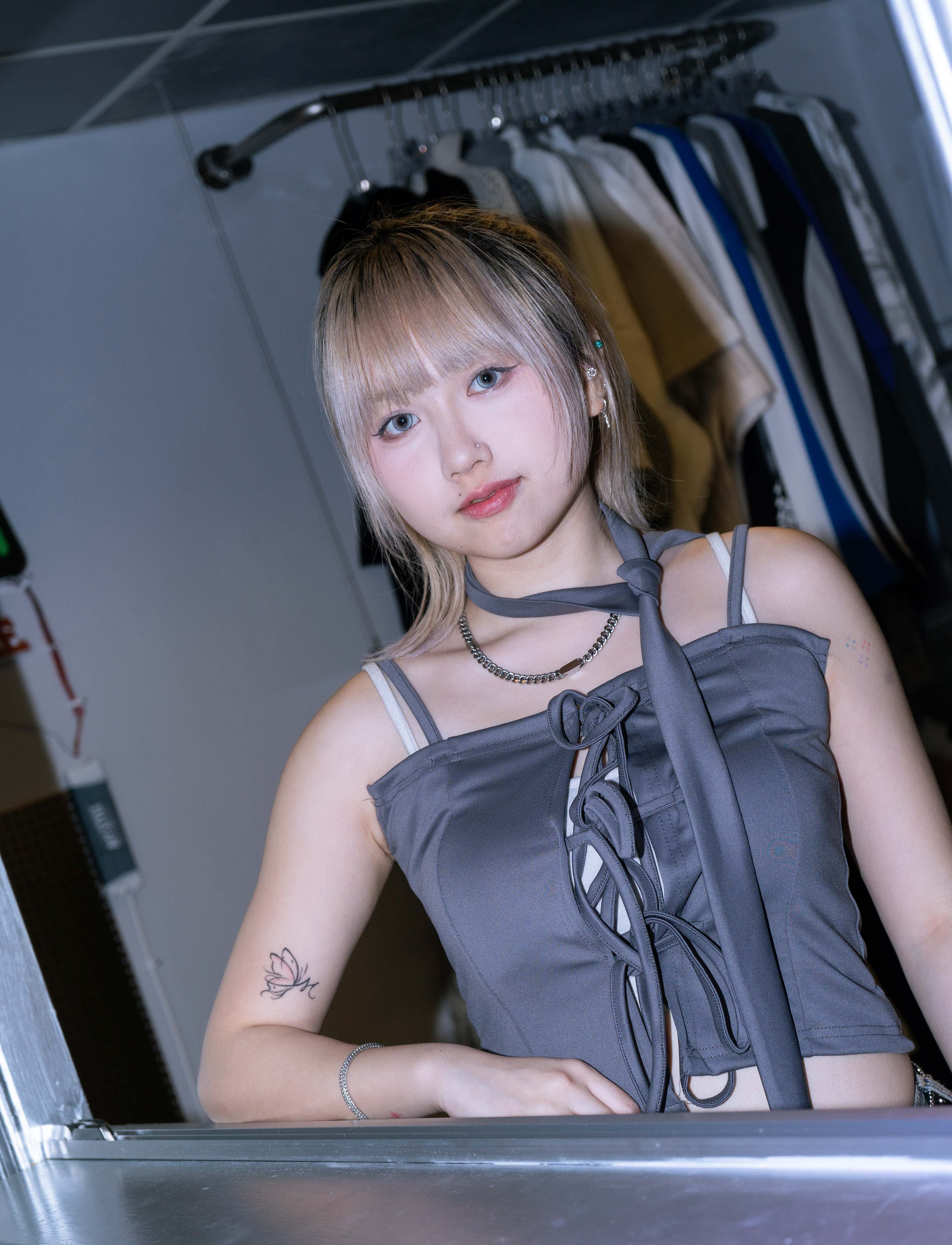「 ✦Ribbon tube top with scarf✦ 」