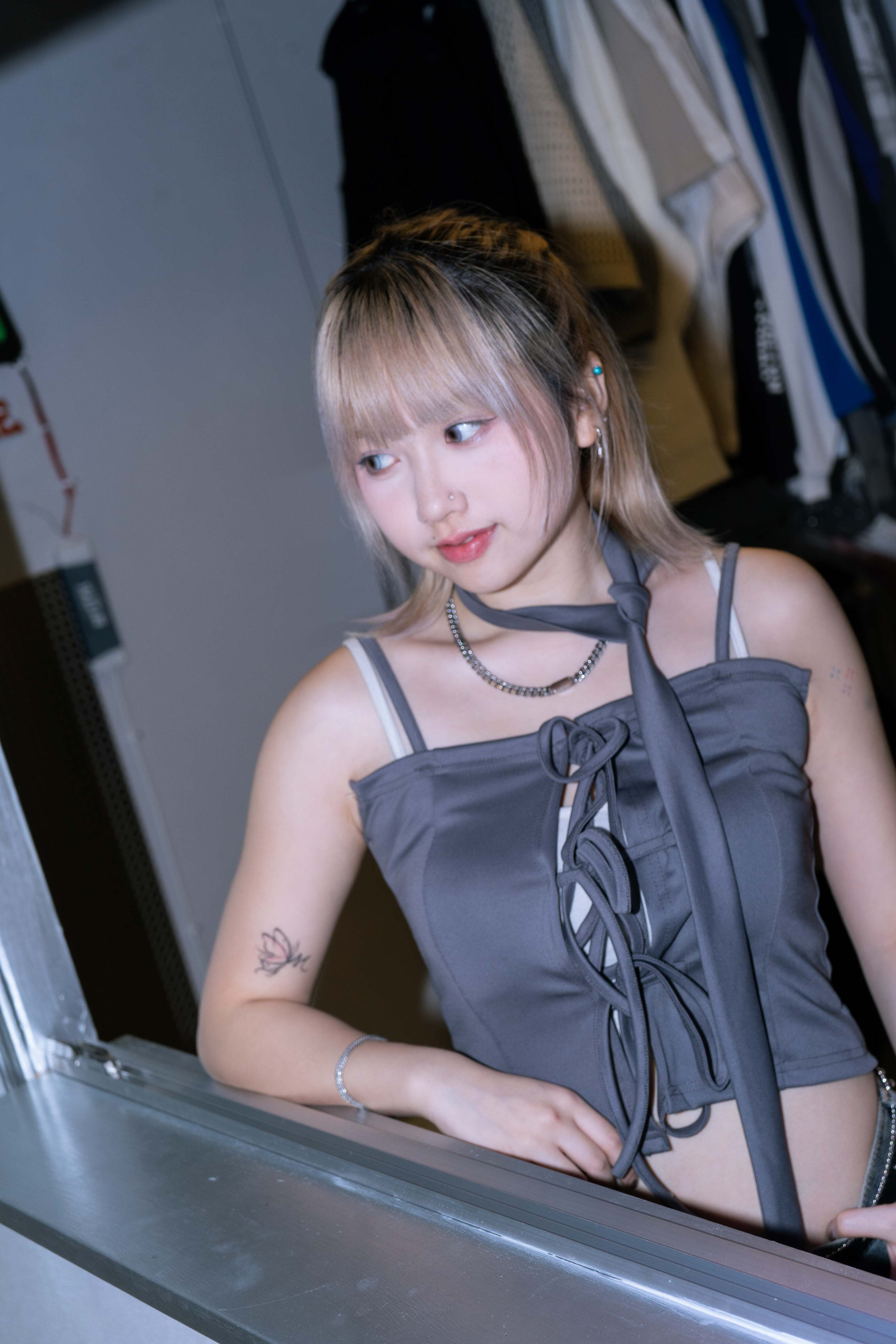 「 ✦Ribbon tube top with scarf✦ 」