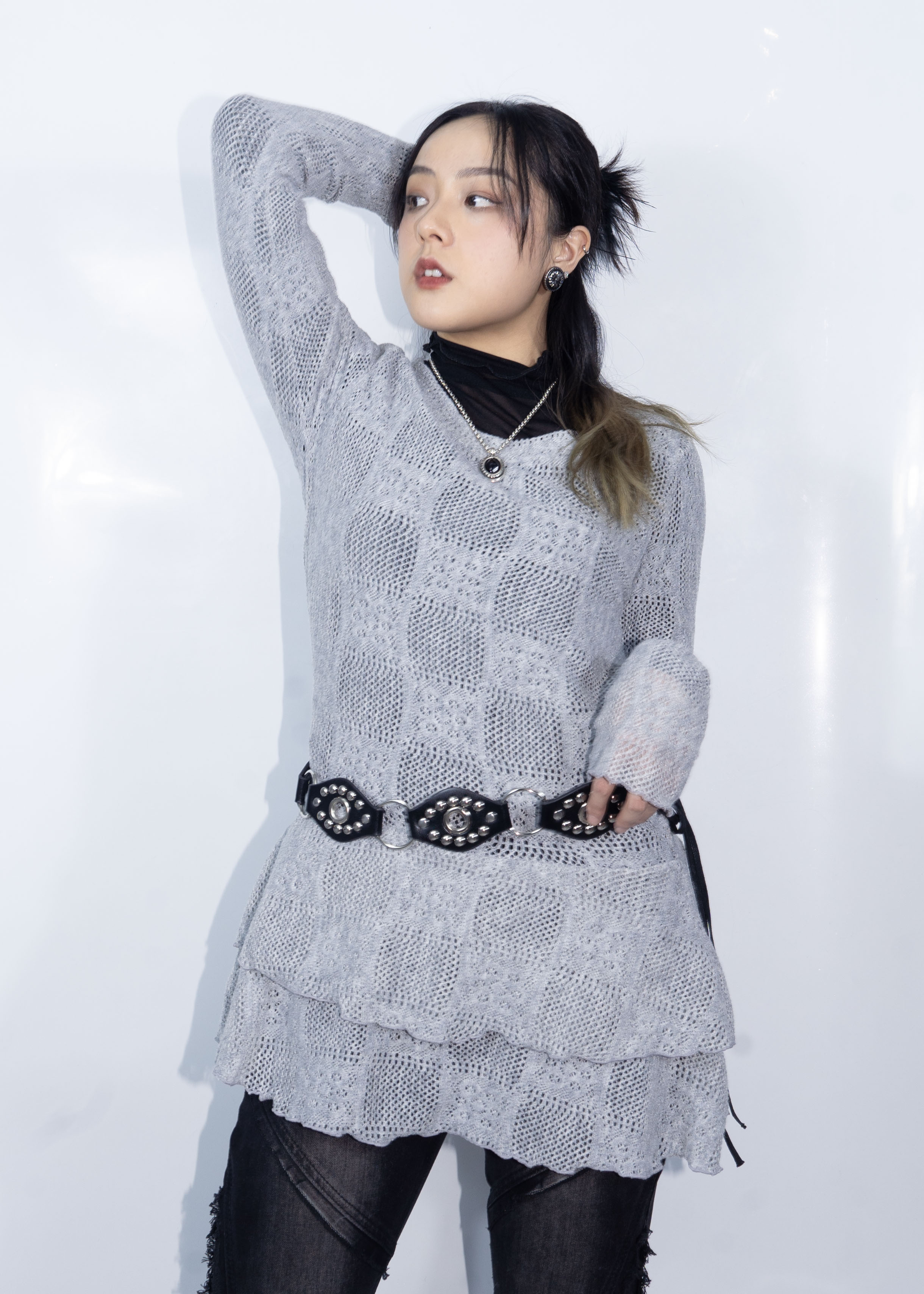 Long Sleeve knit One Piece