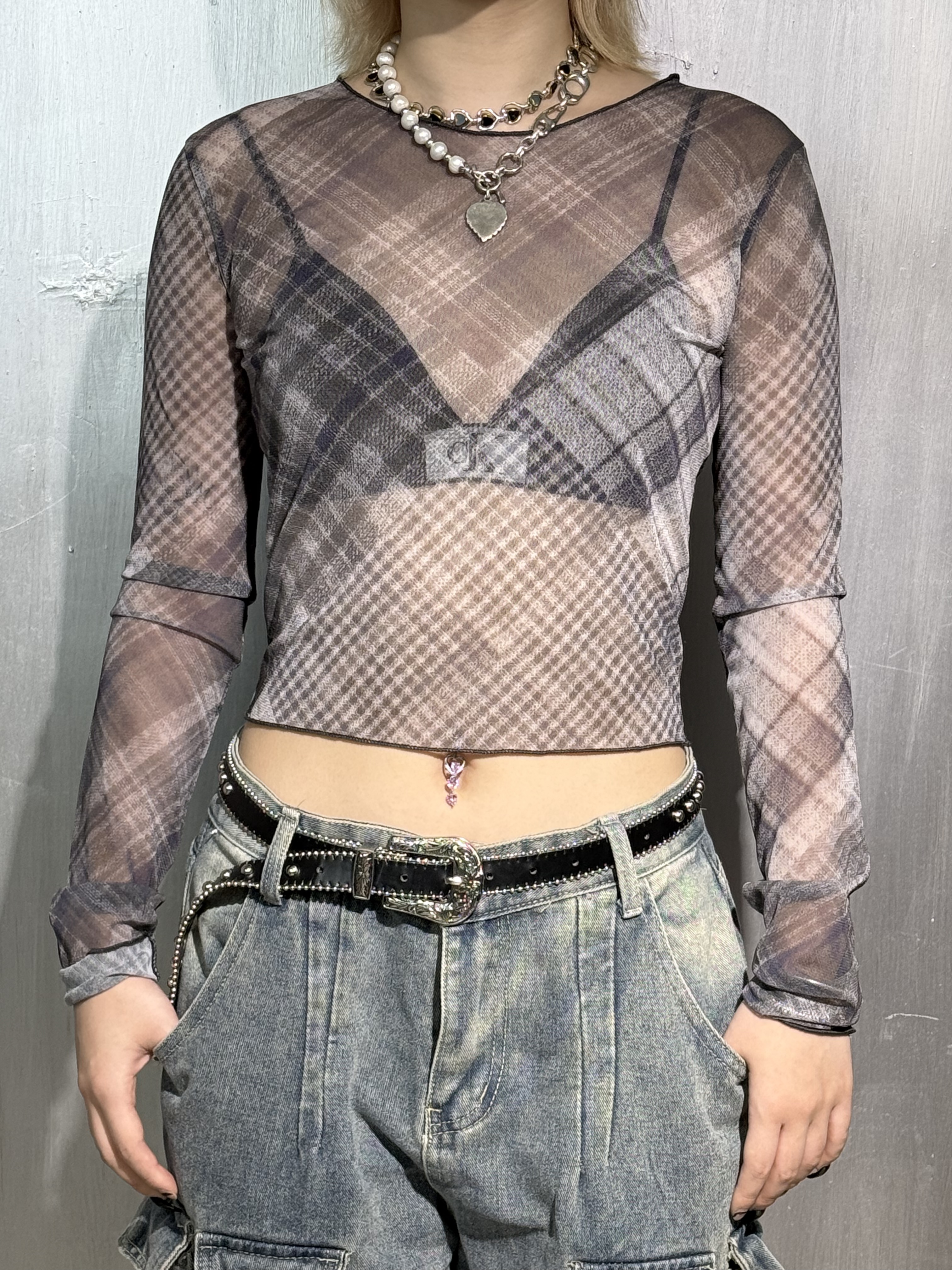 「 ✦SEE THROUGH VTG TOP✦ 」