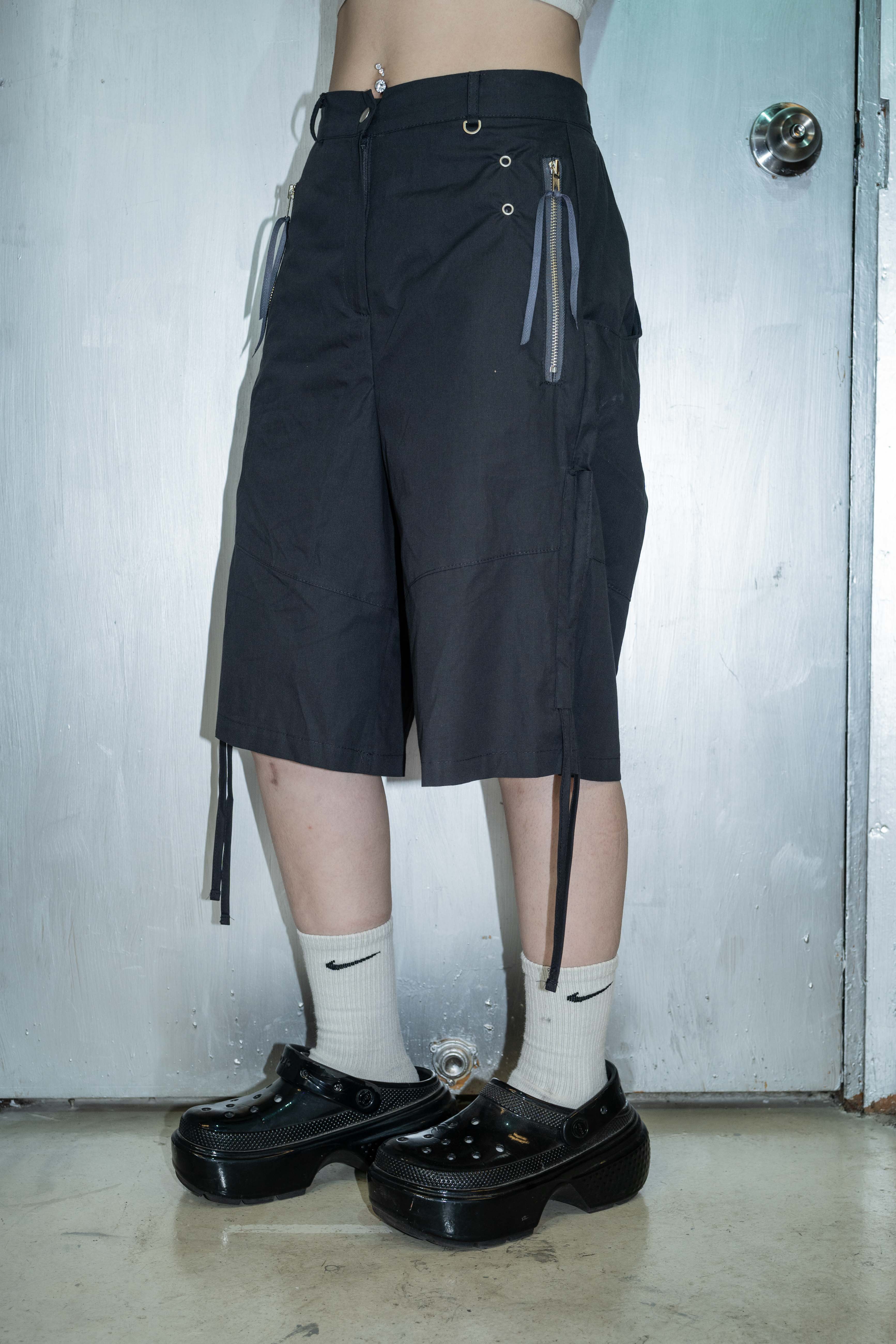 「 ✦COOL IN ZIP JORT✦ 」