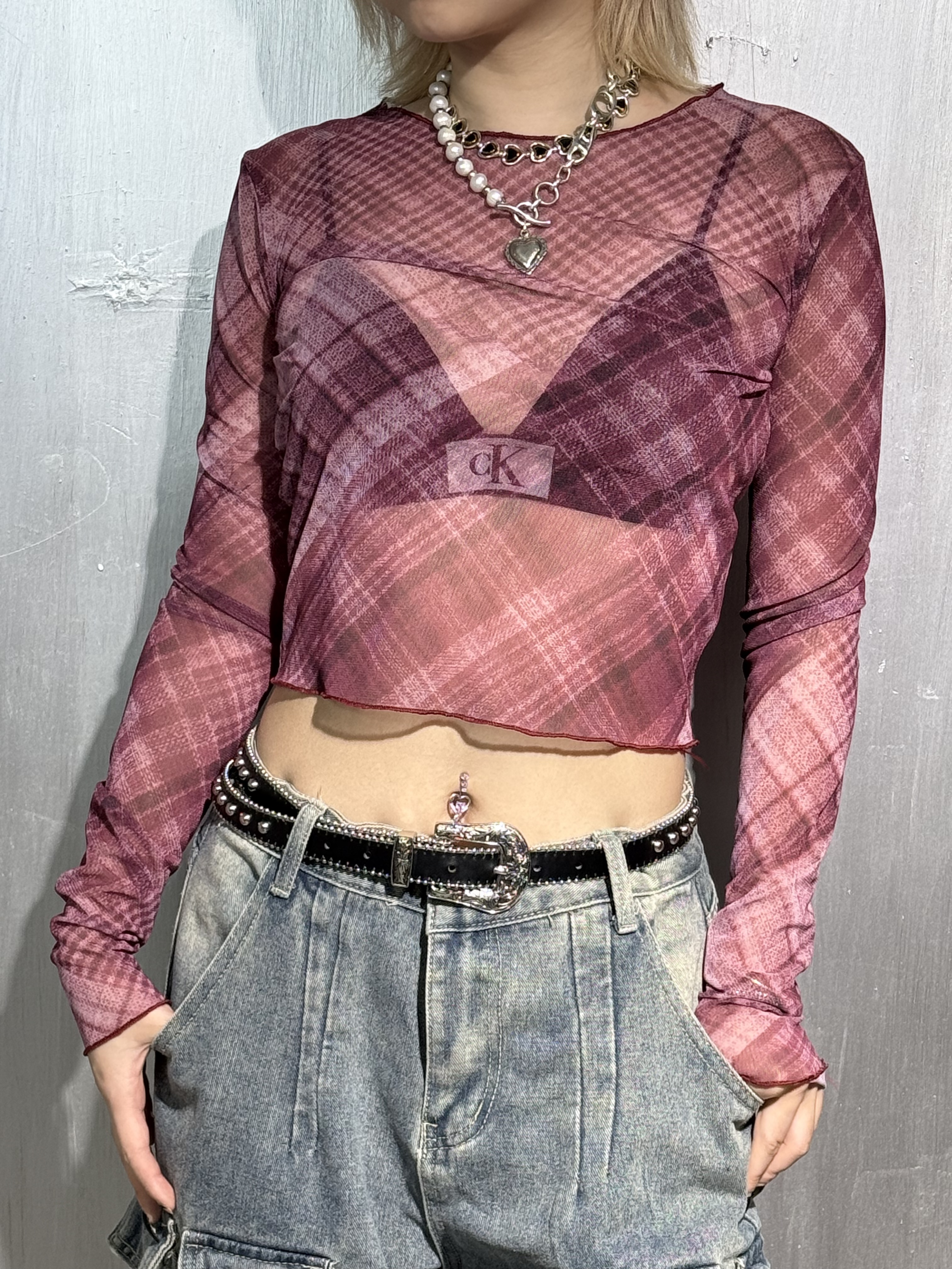 「 ✦SEE THROUGH VTG TOP✦ 」