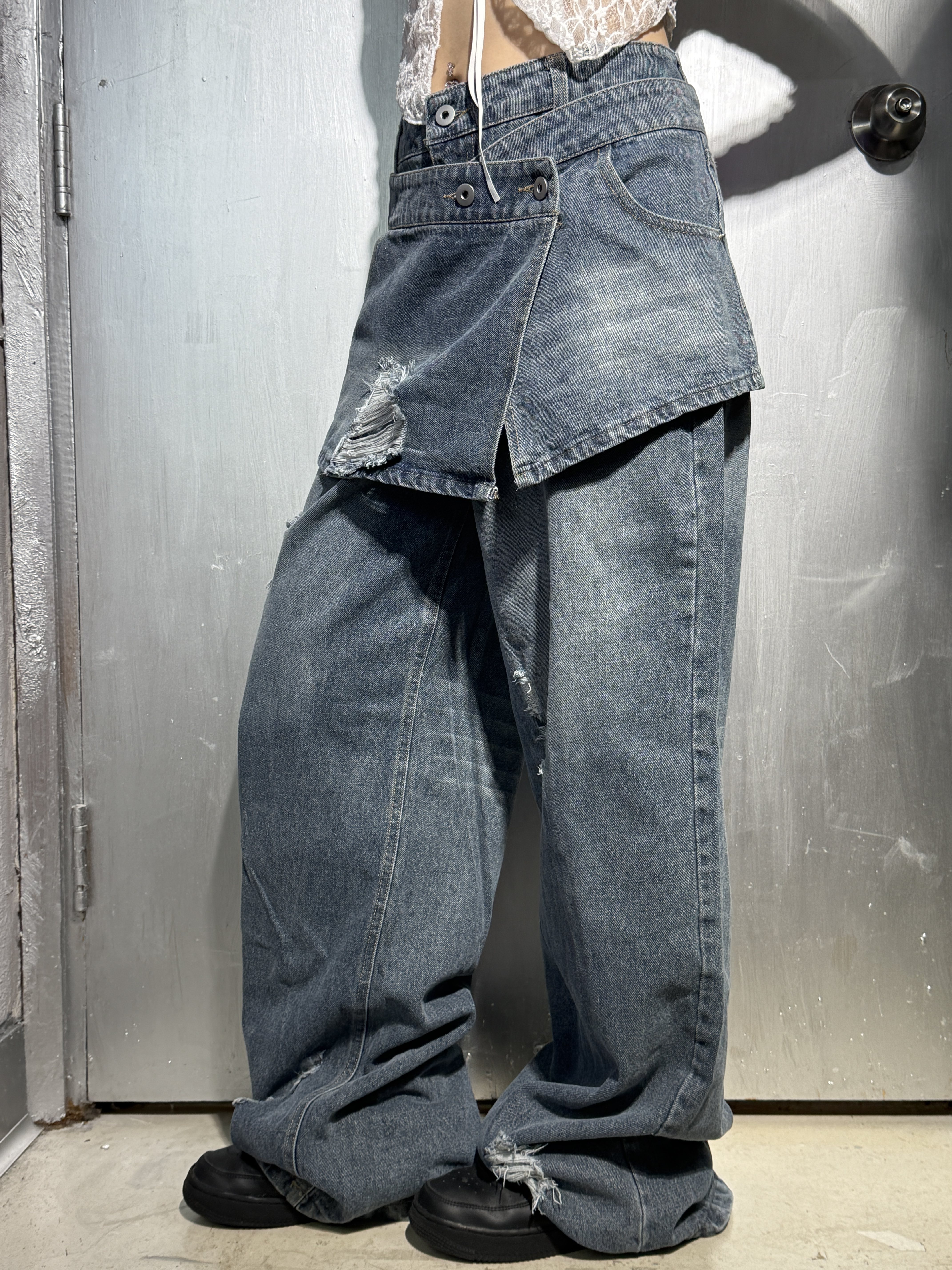 「 ✦LAYERING Y2K JEANS✦ 」