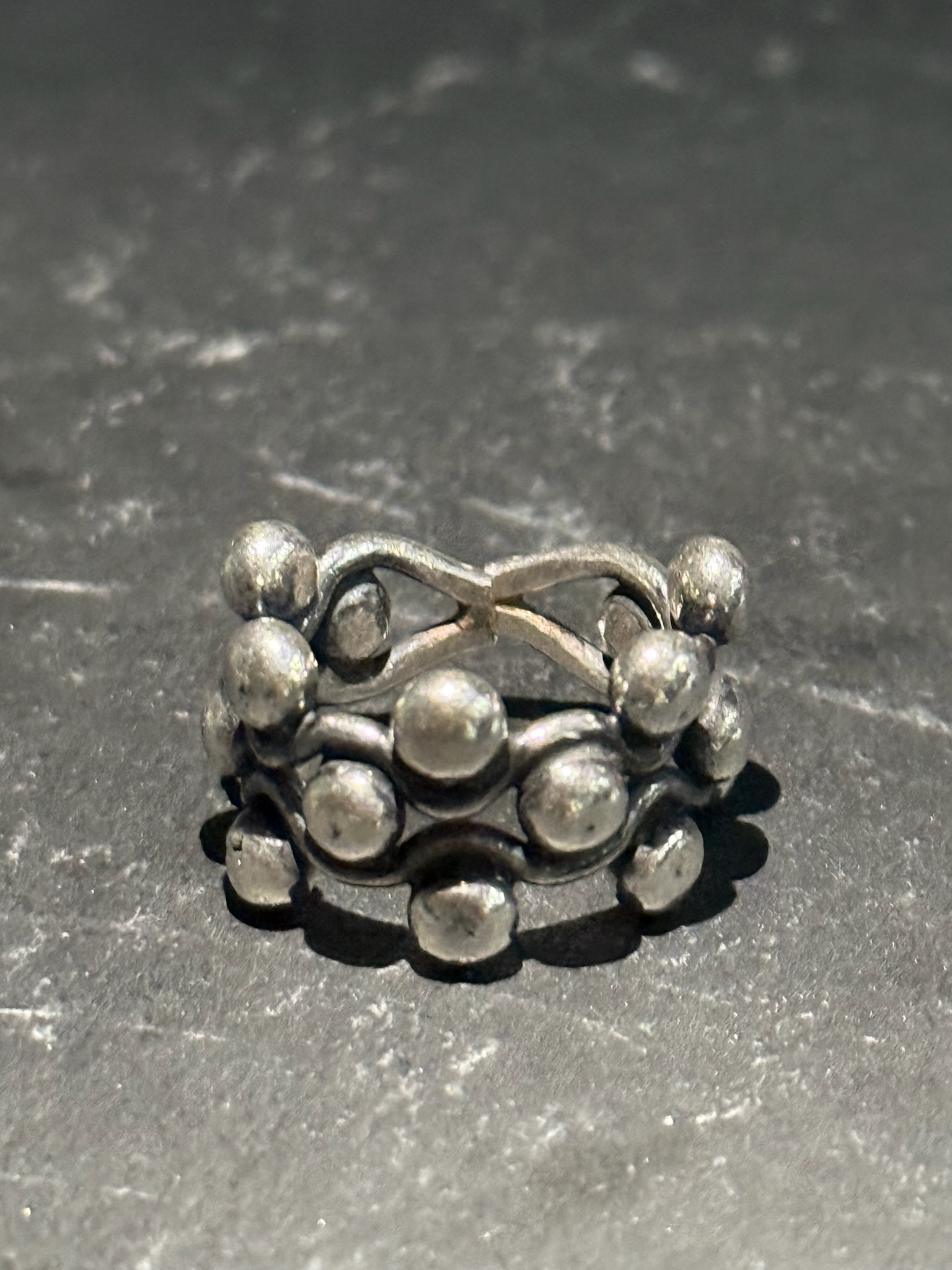 SILVER925 BALL LAYER RING