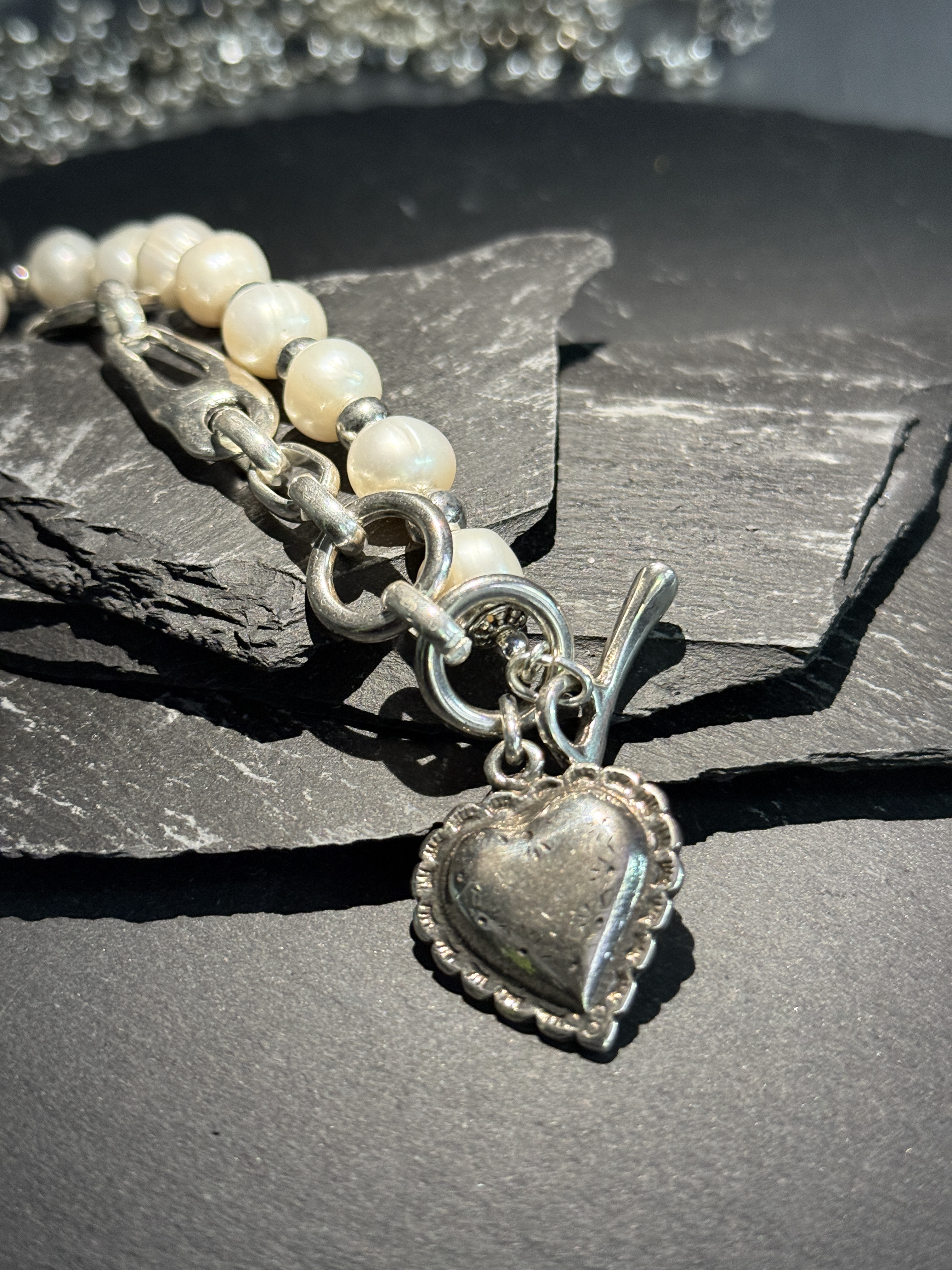 OTRO PEARL WITH CHAIN NECKLACE