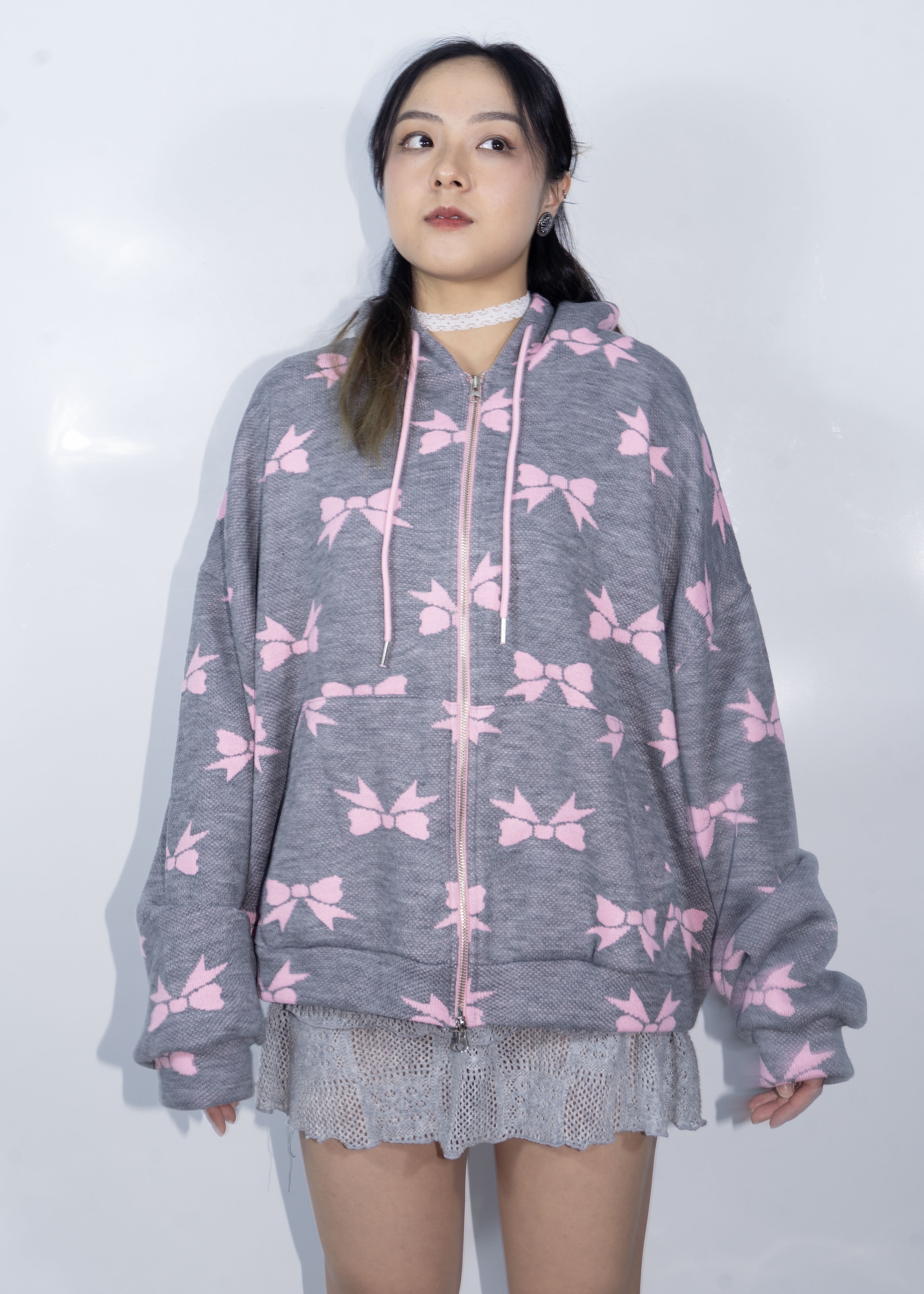 Y2K Ribbon Casual Jacket