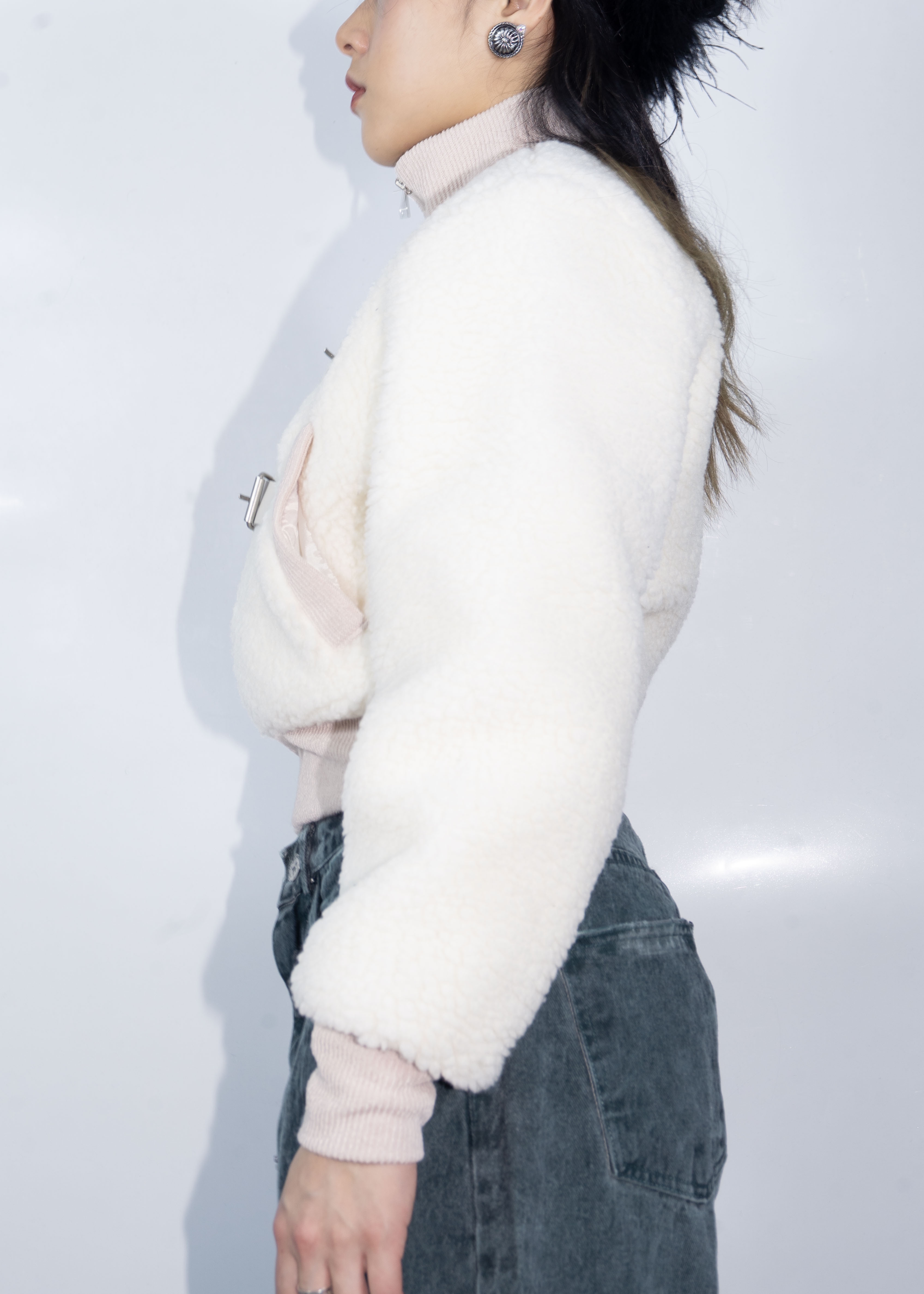 Fluffy Feel Warm Jacket