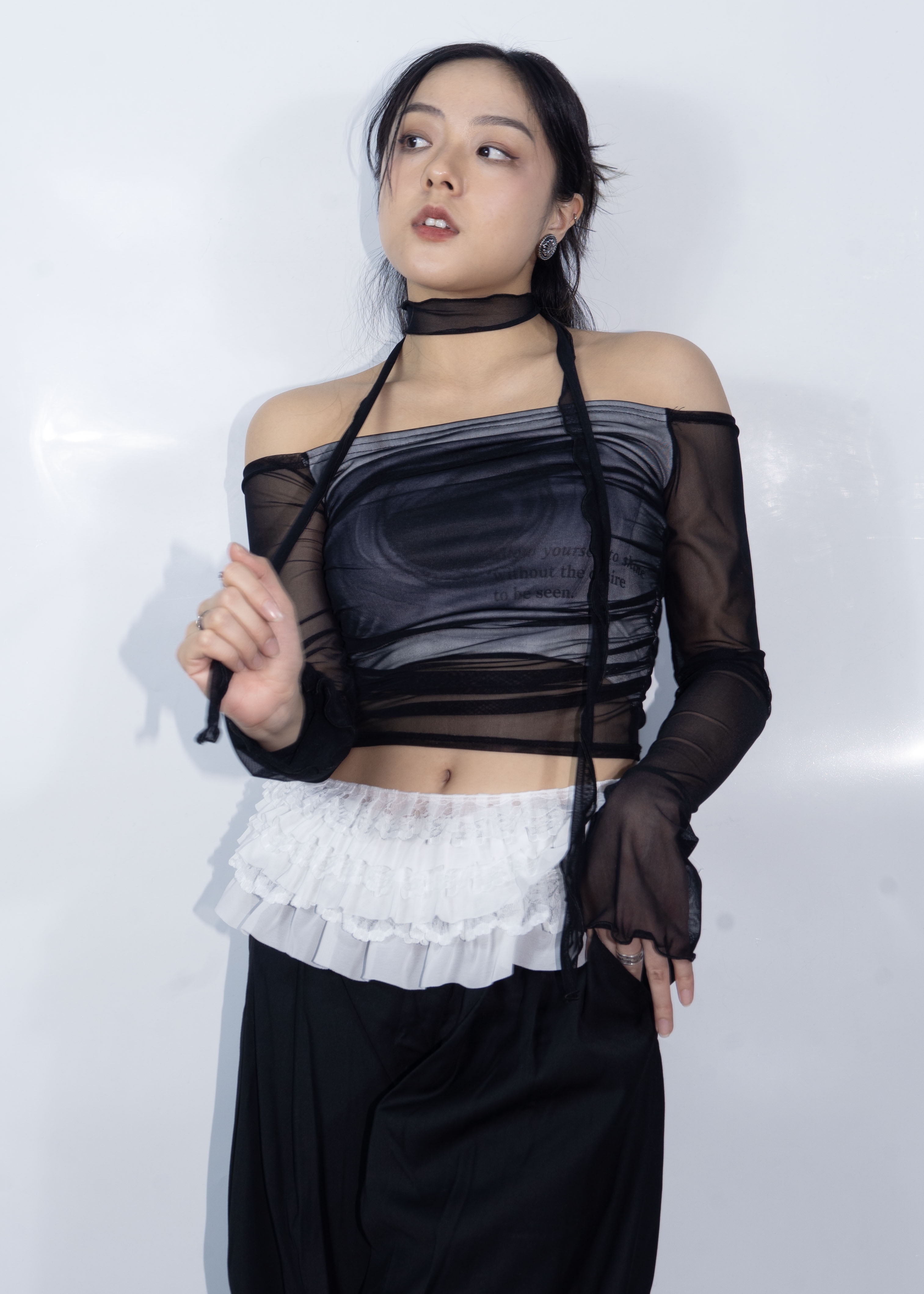 Light Off Shoulder Shirt