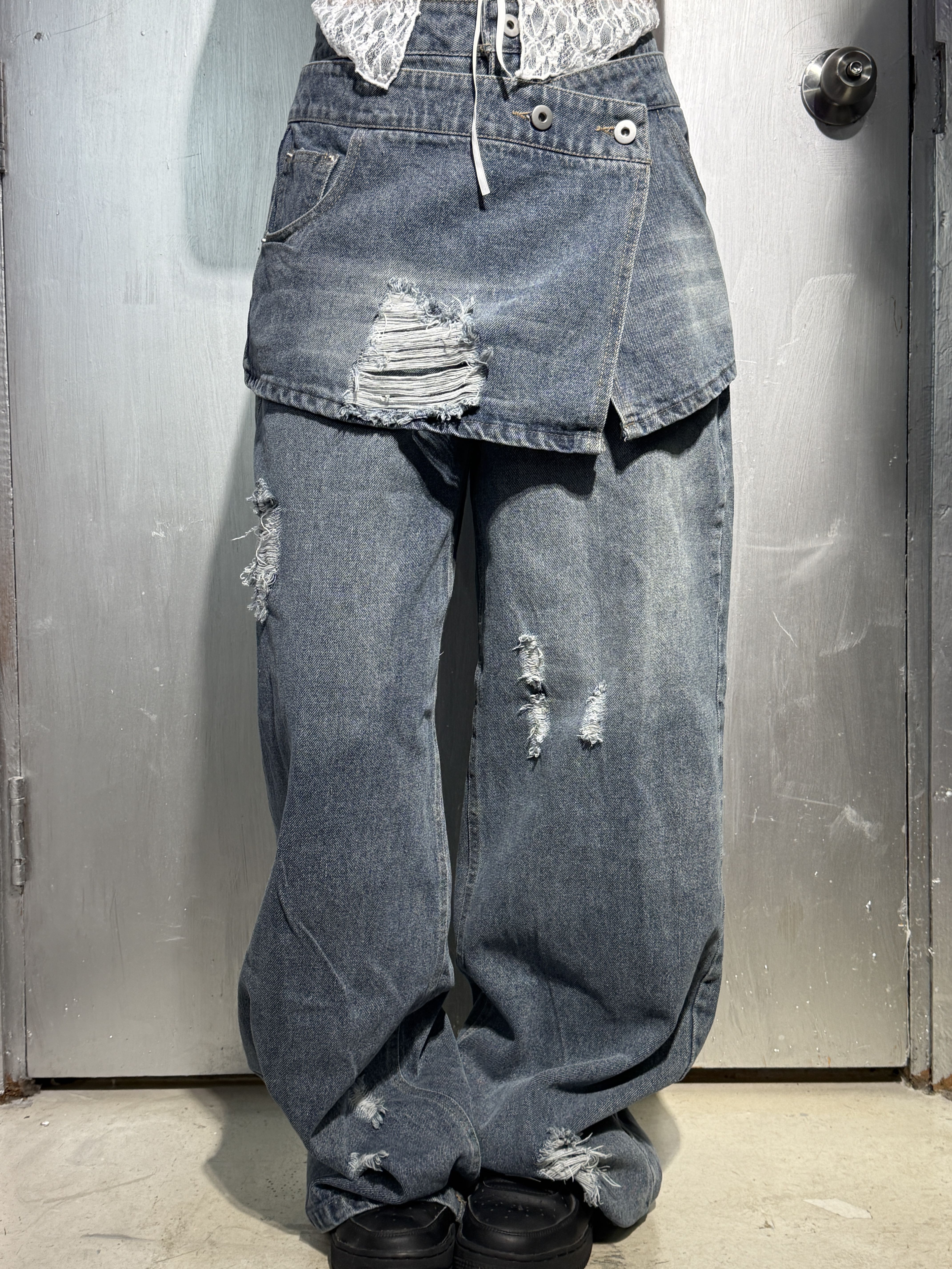「 ✦LAYERING Y2K JEANS✦ 」