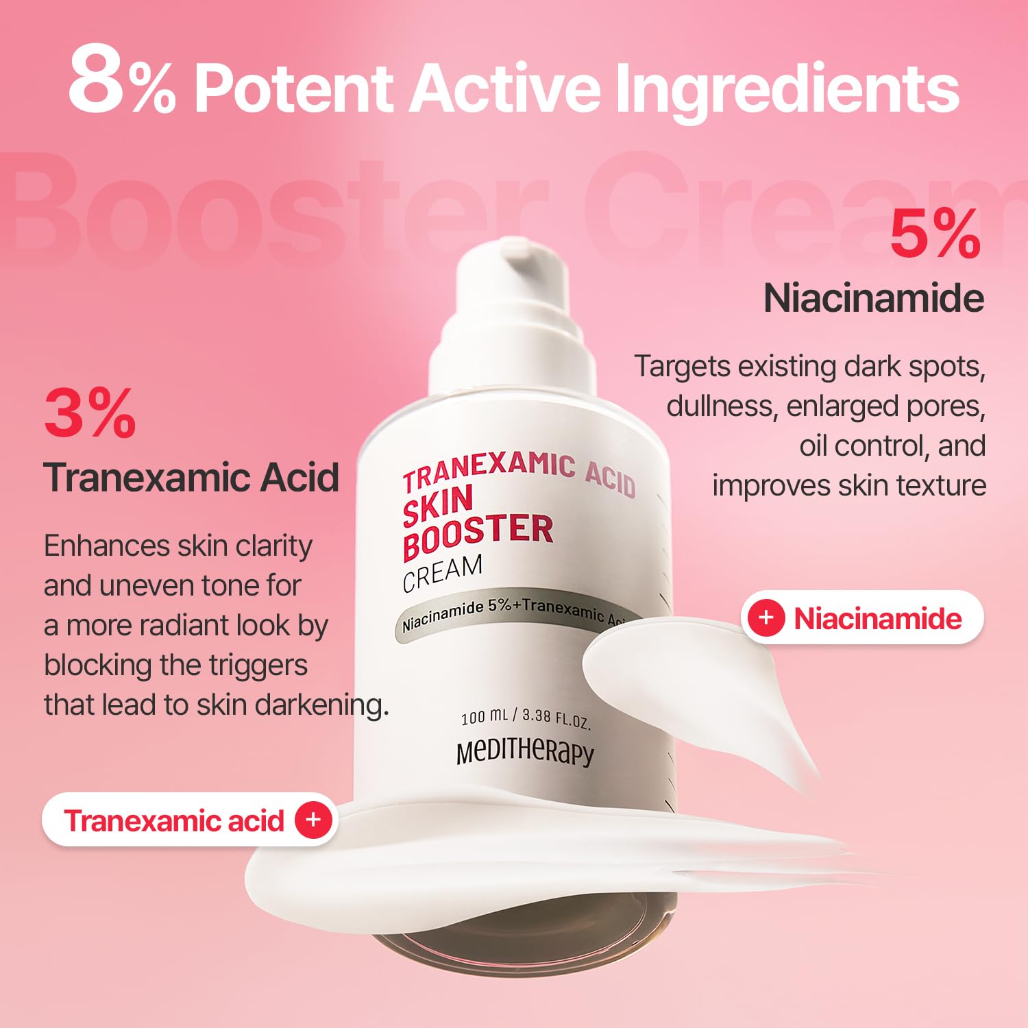 [MEDITHERAPY] RETINAL SKIN BOOSTER SERUM + TRANEXAMIC ACID SKIN BOOSTER CREAM