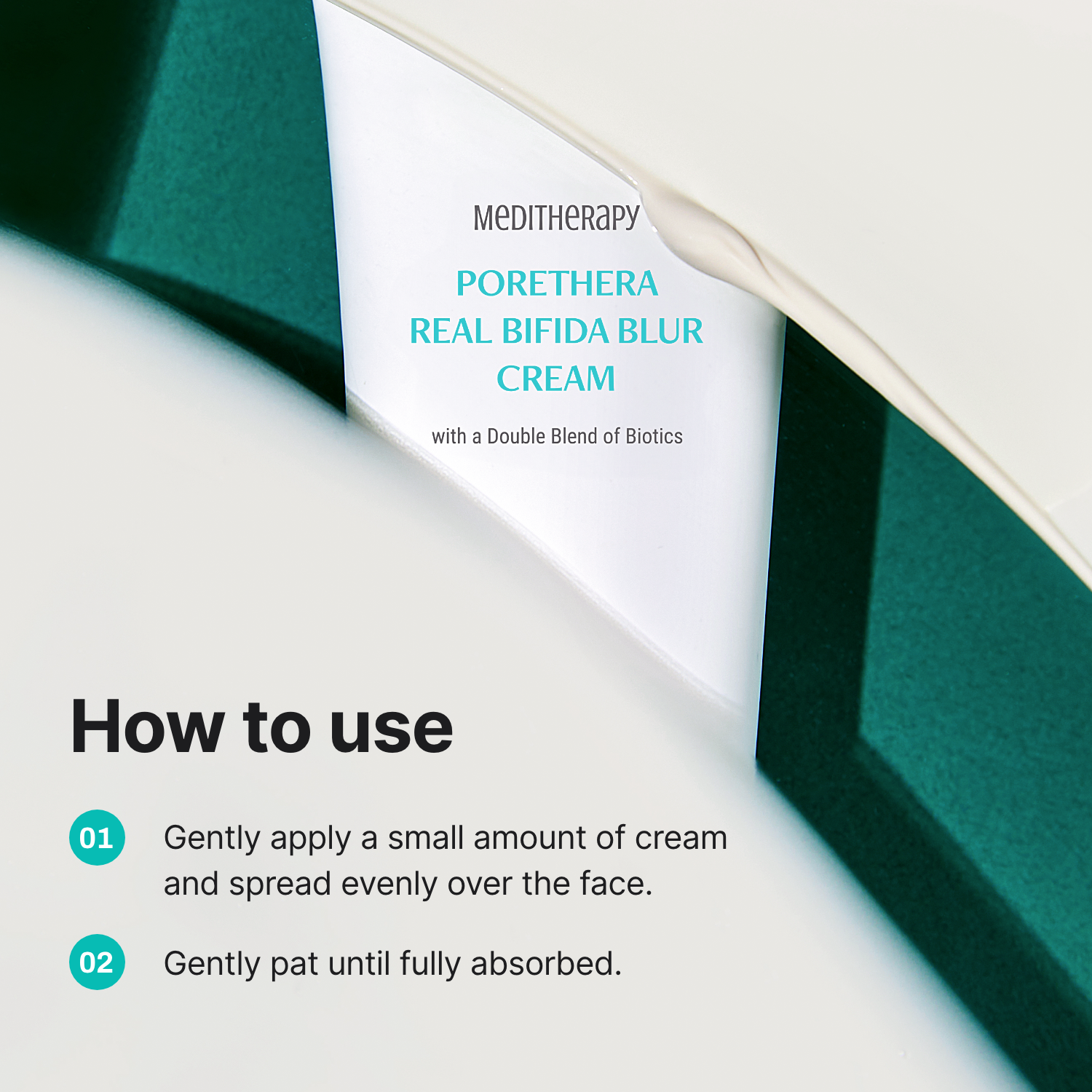 [MEDITHERAPY] PORETHERA REAL BIFIDA BLUR CREAM 2+1
