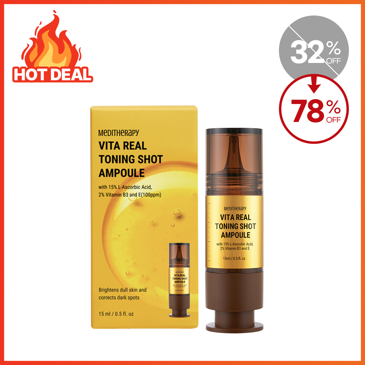 [MEDITHERAPY] VITA C TONE-UP SPOT CORRECTING AMPOULE