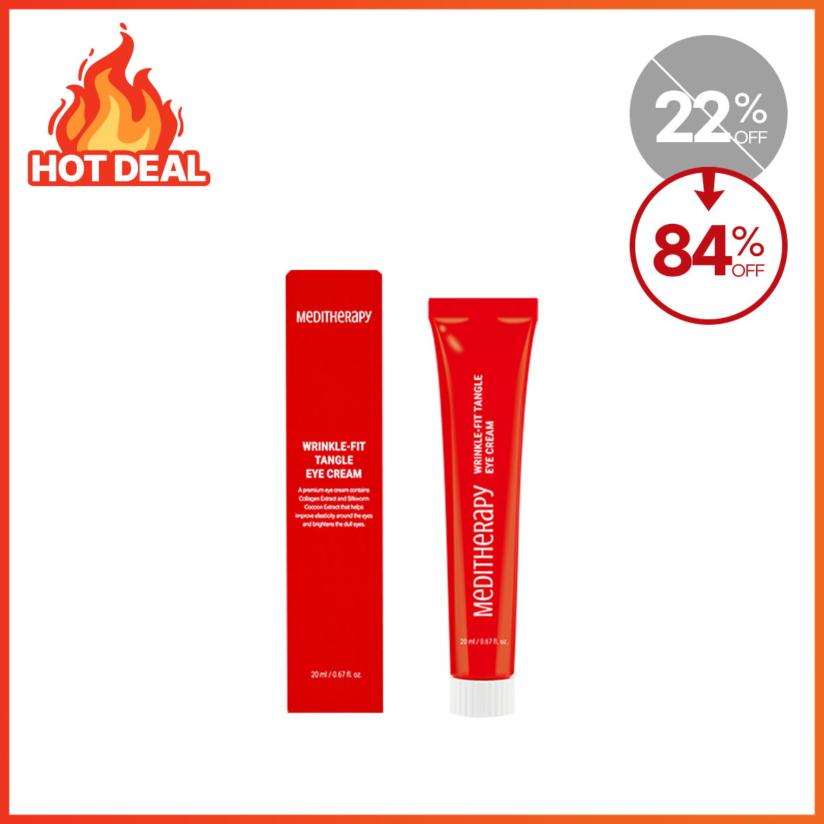 [MEDITHERAPY] WRINKLE-FIT TANGLE EYE CREAM REFILL