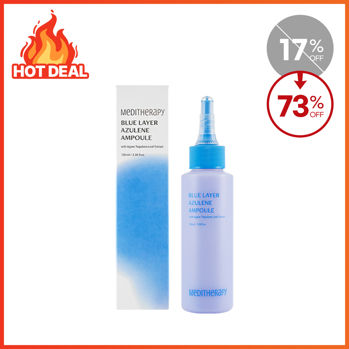 [MEDITHERAPY] BLUE LAYER AZULENE AMPOULE