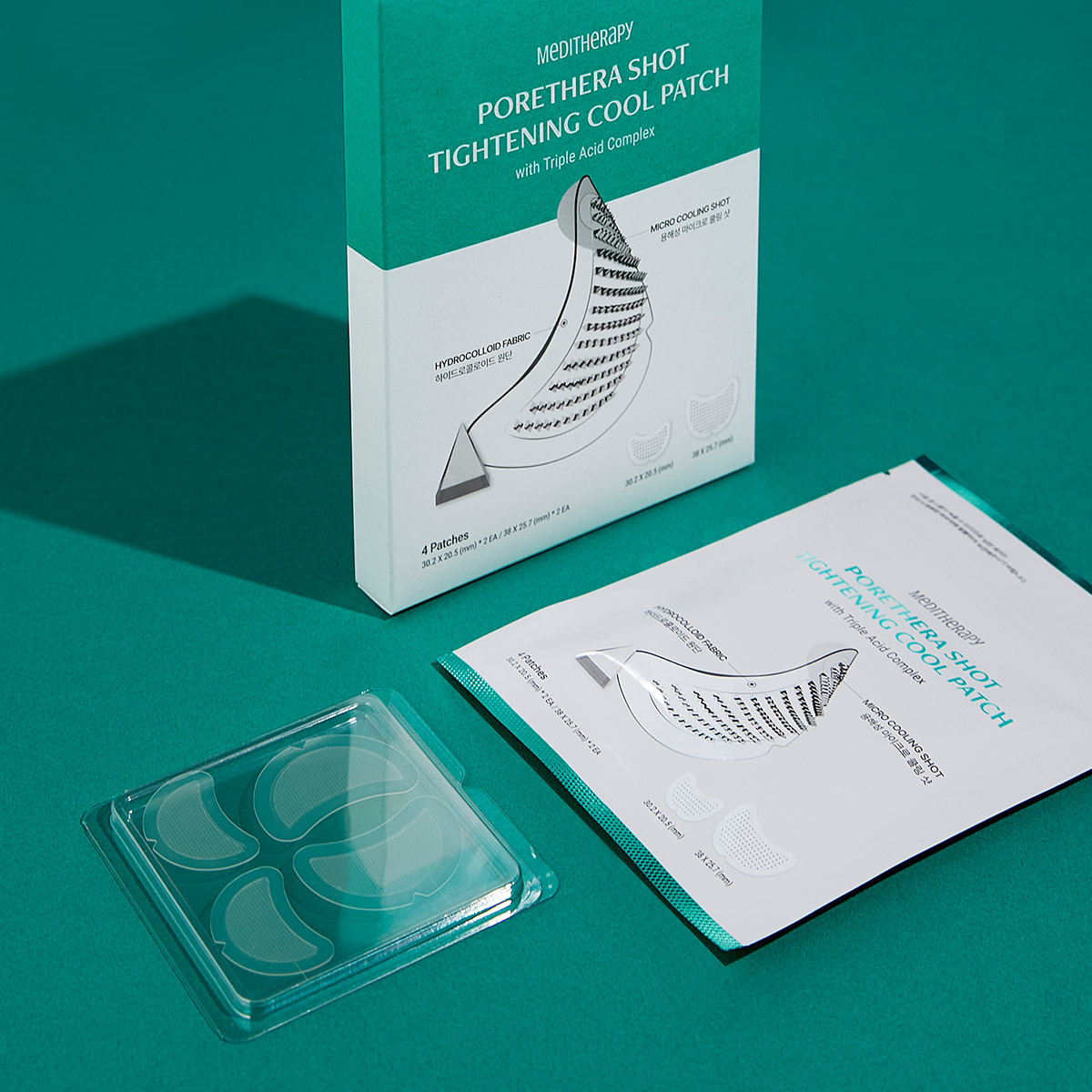 [MEDITHERAPY] PORETHERA SHOT TIGHTENING COOL PATCH