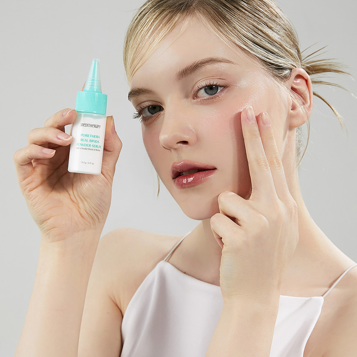 [MEDITHERAPY] PORETHERA REAL BIFIDA BLUR CREAM + POWDER SERUM + EXOSOME SPICULE SERUM + MINIMIZER + COOL PATCH