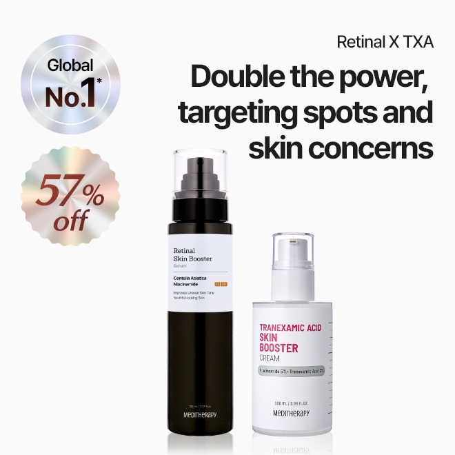 [Meditherapy] RETINAL SKIN BOOSTER SERUM + TRANEXAMIC ACID SKIN BOOSTER CREAM