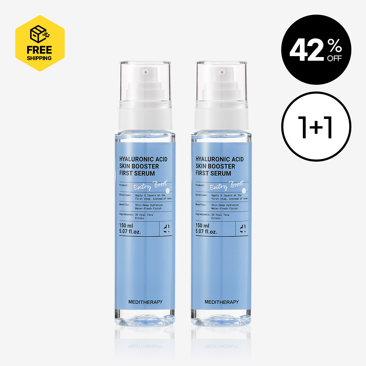 [MEDITHERAPY] Hyaluronic Acid Skin Booster First Serum 