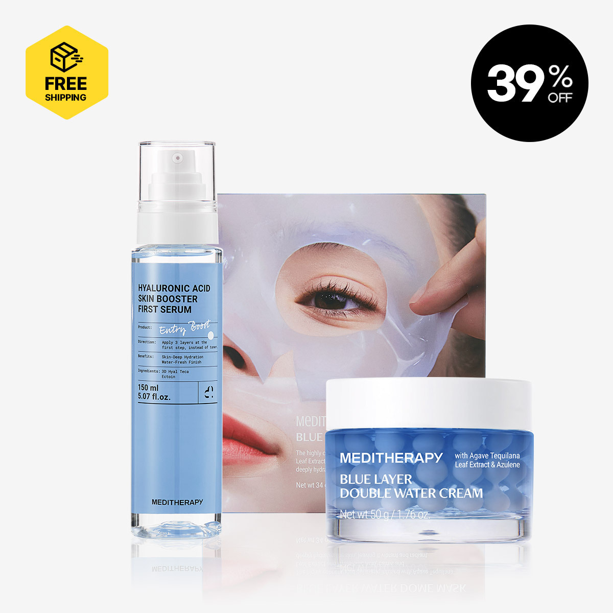 MEDITHERAPY] Hyaluronic Acid Skin Booster First Serum