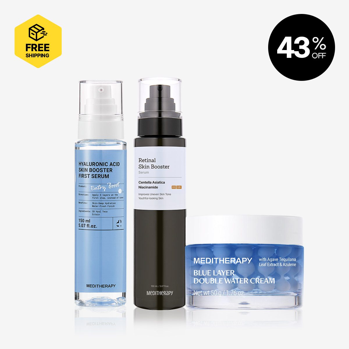 [MEDITHERAPY] Hyaluronic Acid Skin Booster First Serum 