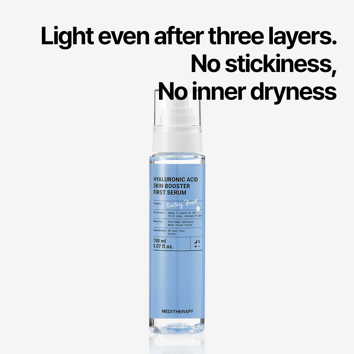 [MEDITHERAPY] Hyaluronic Acid Skin Booster First Serum 