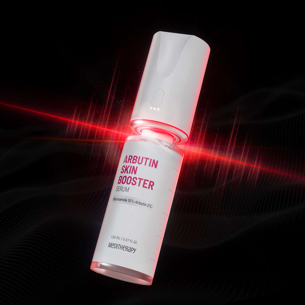 [MEDITHERAPY] ARBUTIN SKIN BOOSTER SERUM + BOOSTER CAP DEVICE 