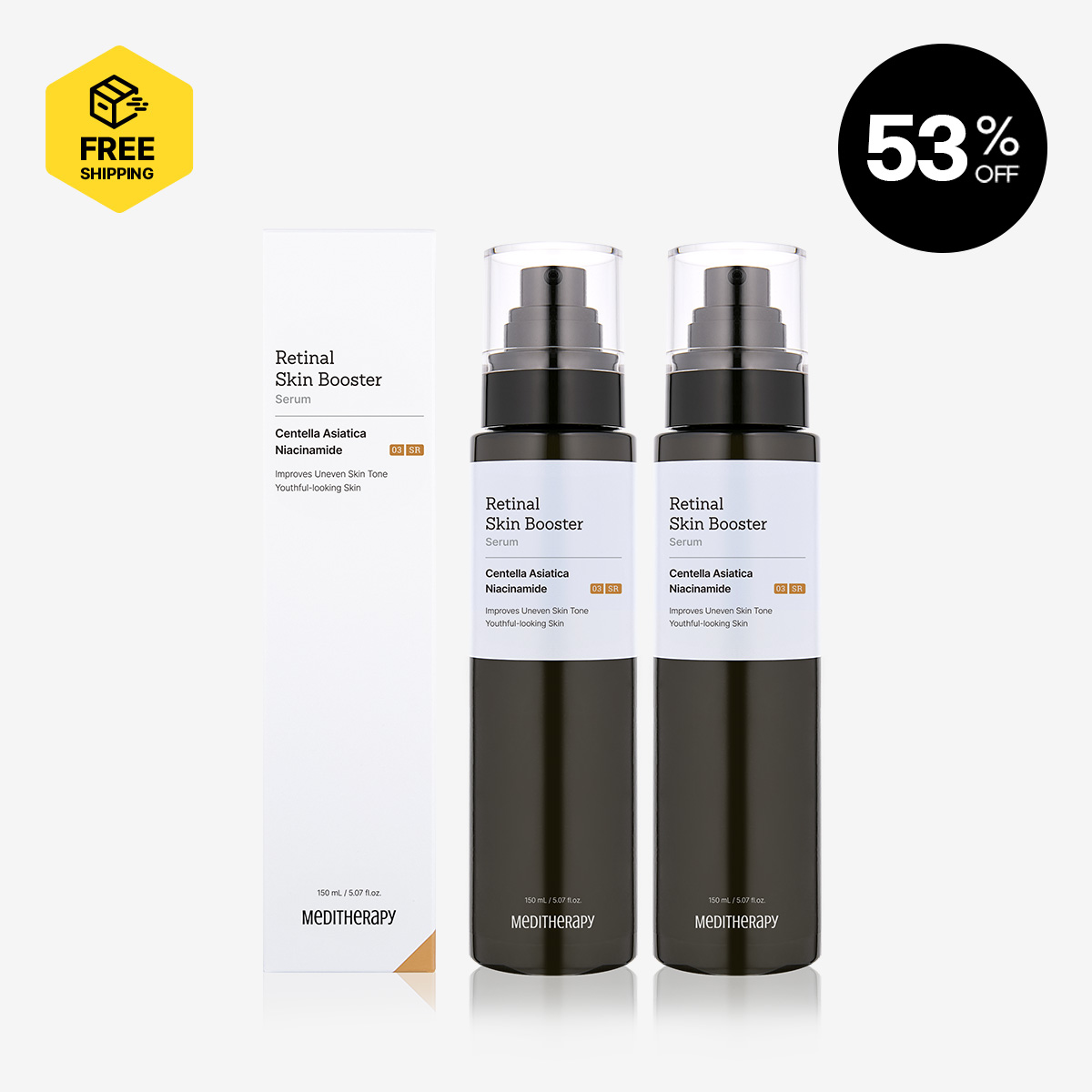[MEDITHERAPY] RETINAL SKIN BOOSTER SERUM 1+1