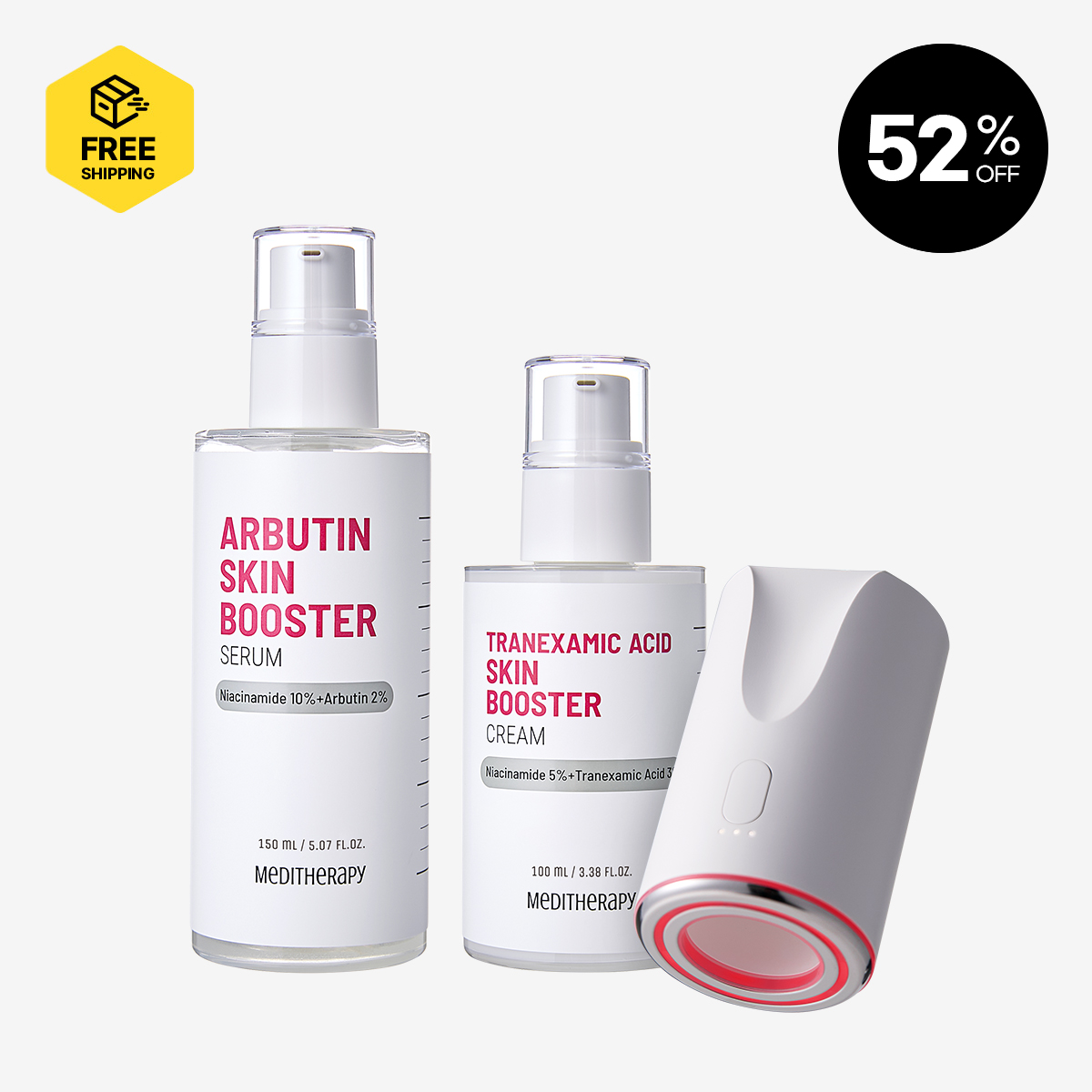 [MEDITHERAPY] TRANEXAMIC ACID SKIN BOOSTER + BOOSTER CAP DEVICE 