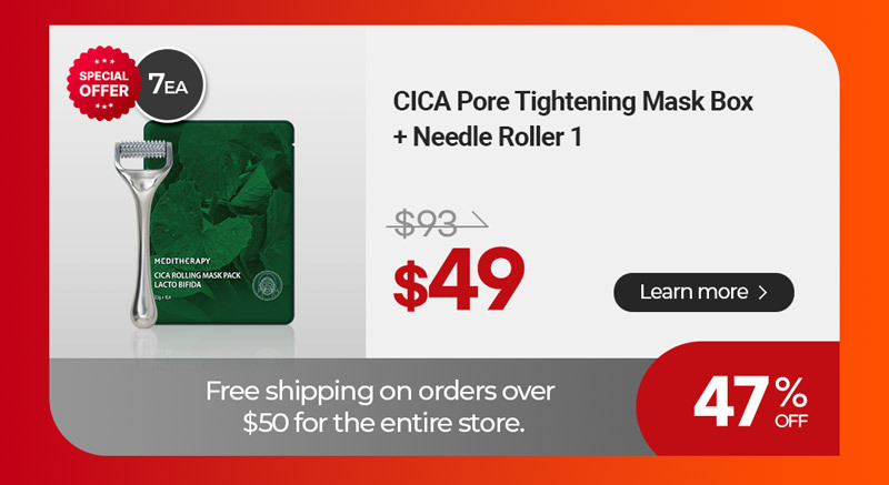 MEDITHERAPY] CICA PORE TIGHTENING MASK PACK