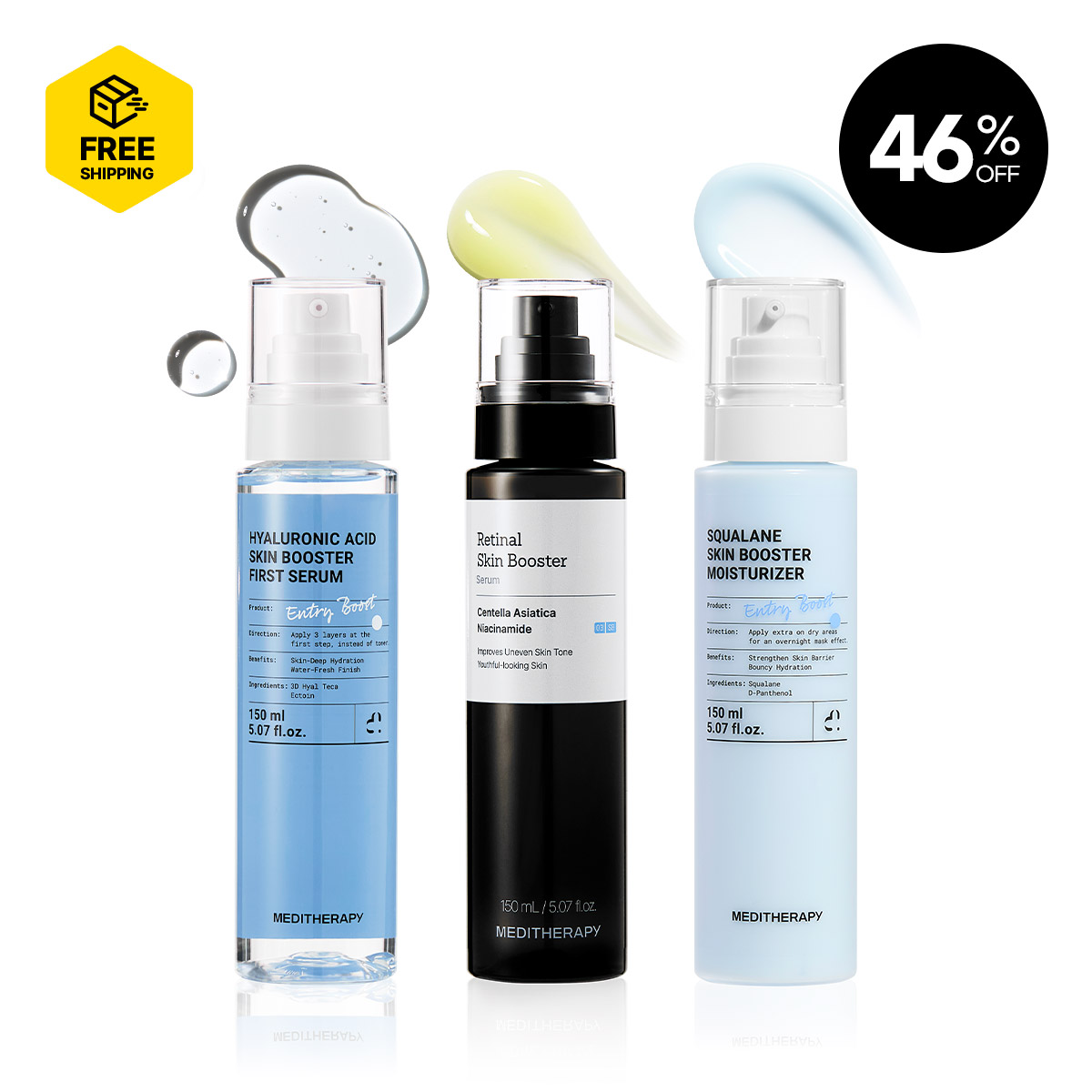 [MEDITHERAPY] Squalane Skin Booster Moisturizer