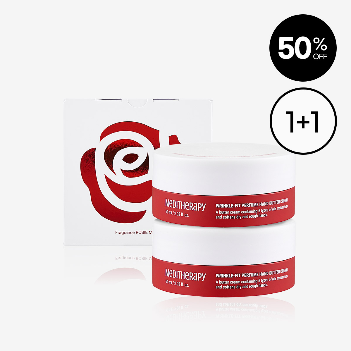 [MEDITHERAPY] Wrinkle-Fit Perfume Hand Butter Cream