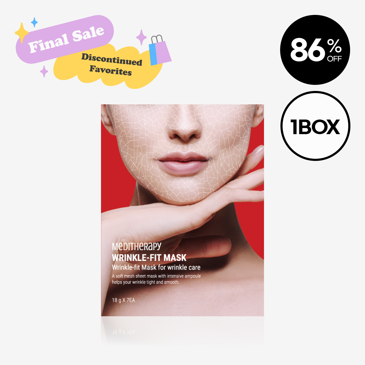 [CLEARANCE SALE] WRINKLE-FIT MASK