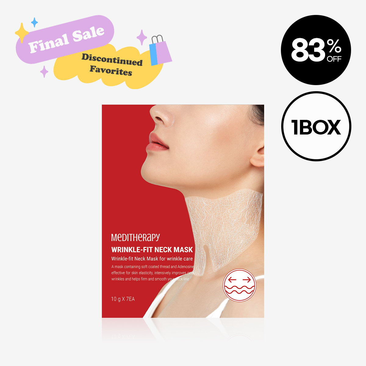 [CLEARANCE SALE]Wrinkle-Fit Neck Mask