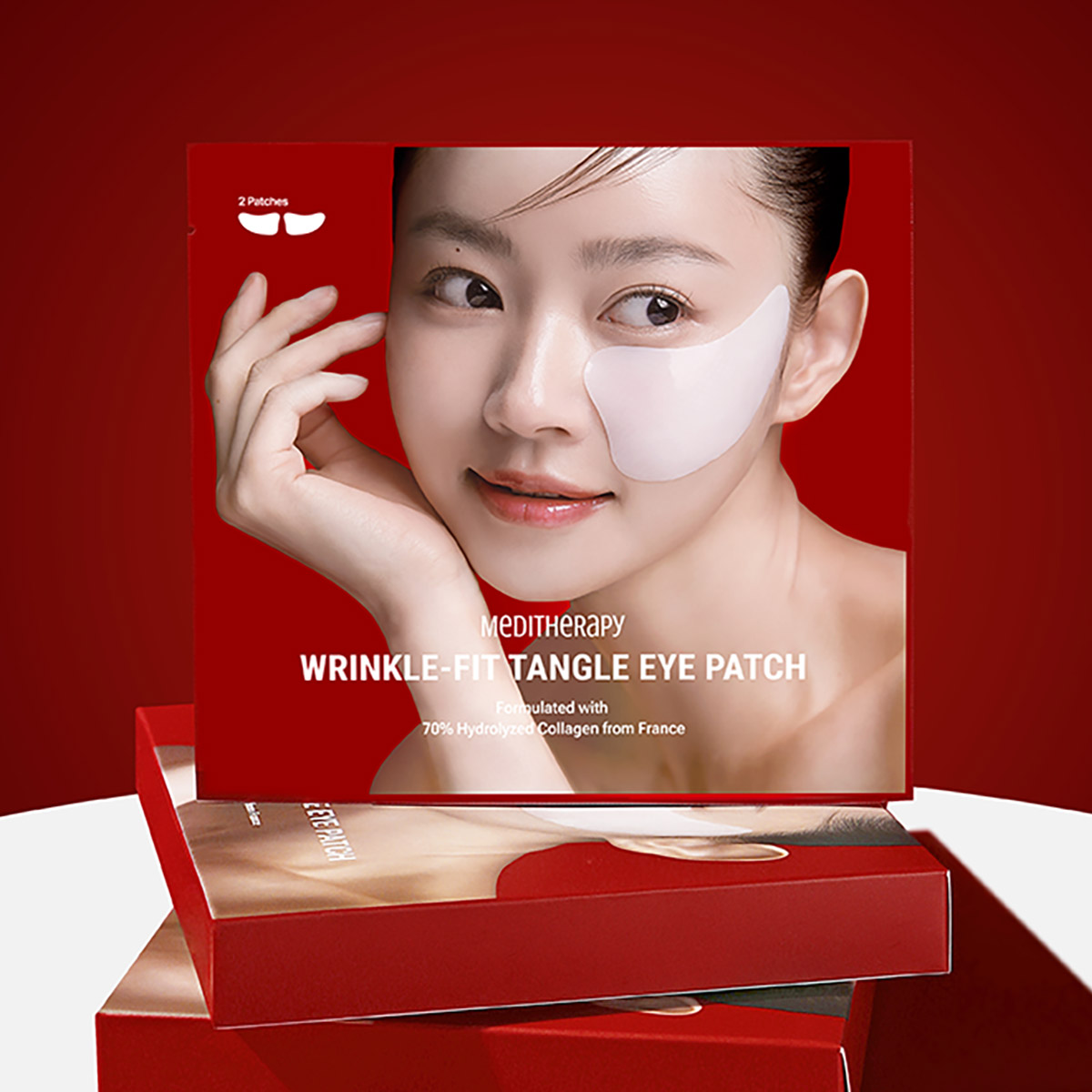 [MEDITHERAPY] Wrinkle-fit Tangle Collagen Eye Patch