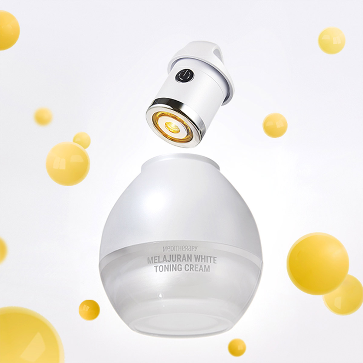 [MEDITHERAPY] MELAJURAN WHITENING TONE-UP CREAM 2 + TONE-UP EMS DEVICE