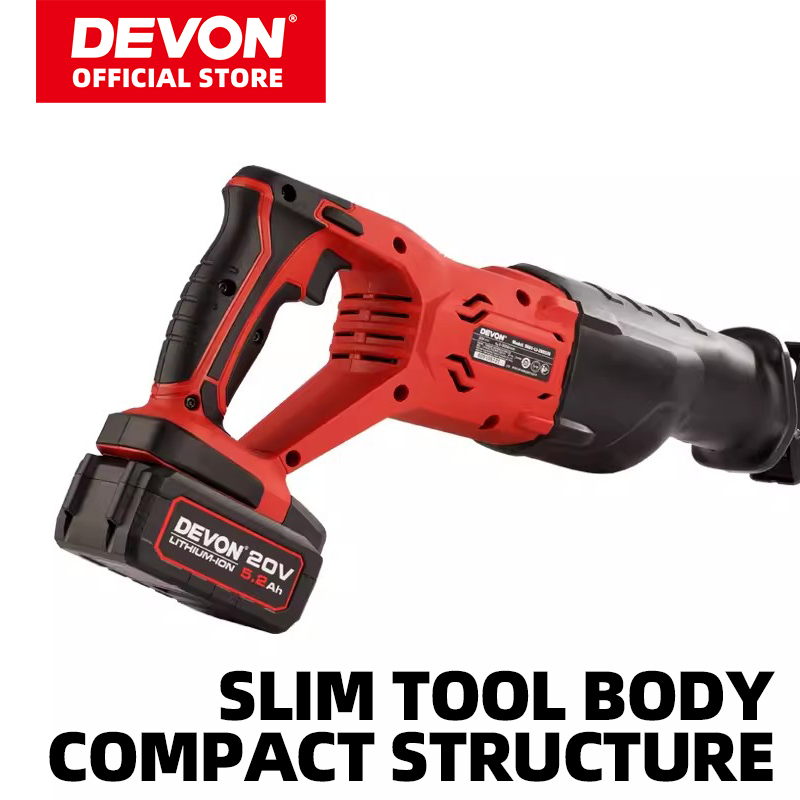 DEVON Reciprocating Saw 20V Lithium-Ion 5801-Li-20RS/N