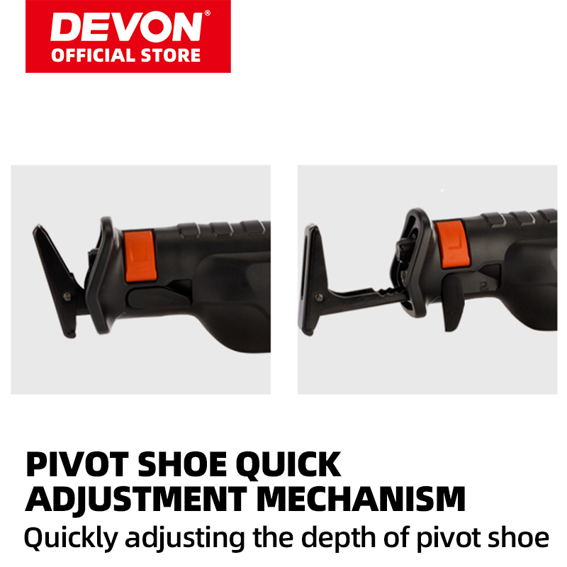 DEVON Reciprocating Saw 20V Lithium-Ion 5801-Li-20RS/N