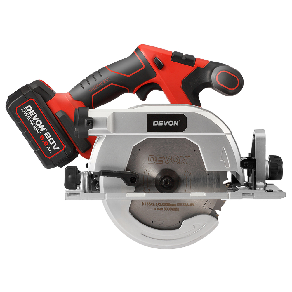 DEVON 20V Circular Saw 5419-Li-20CS185