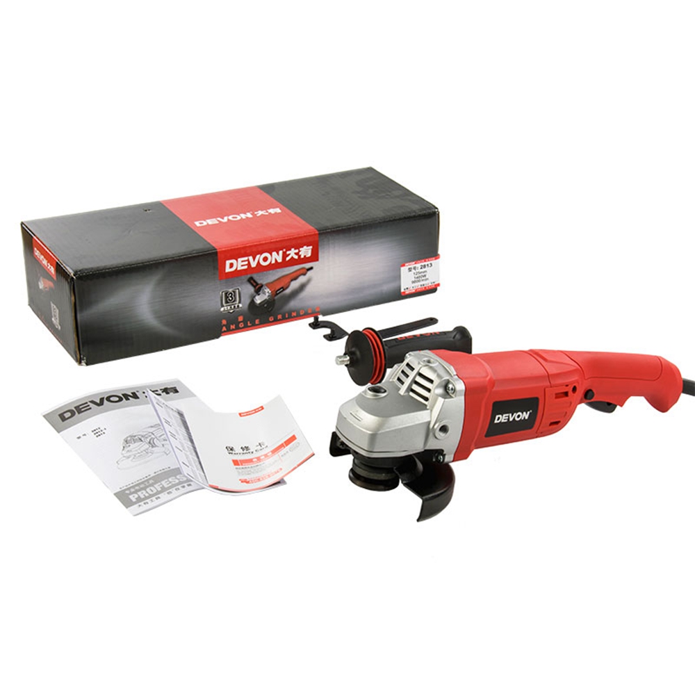 DEVON 125mm Angle Grinder 2813