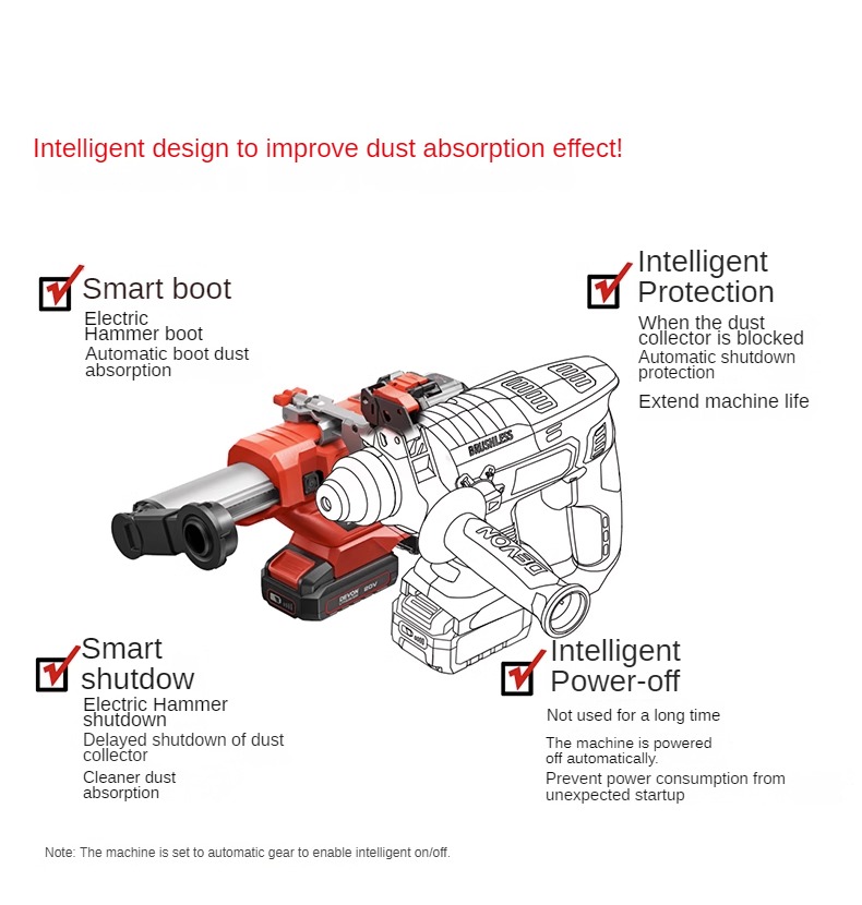 DEVON 20V Lithium-ion Dust Extractor 4715-Li-20