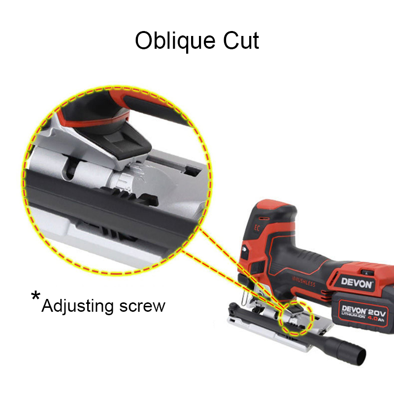 DEVON 20V Lithium-ion Brushless Jig Saw 5831-Li-20E